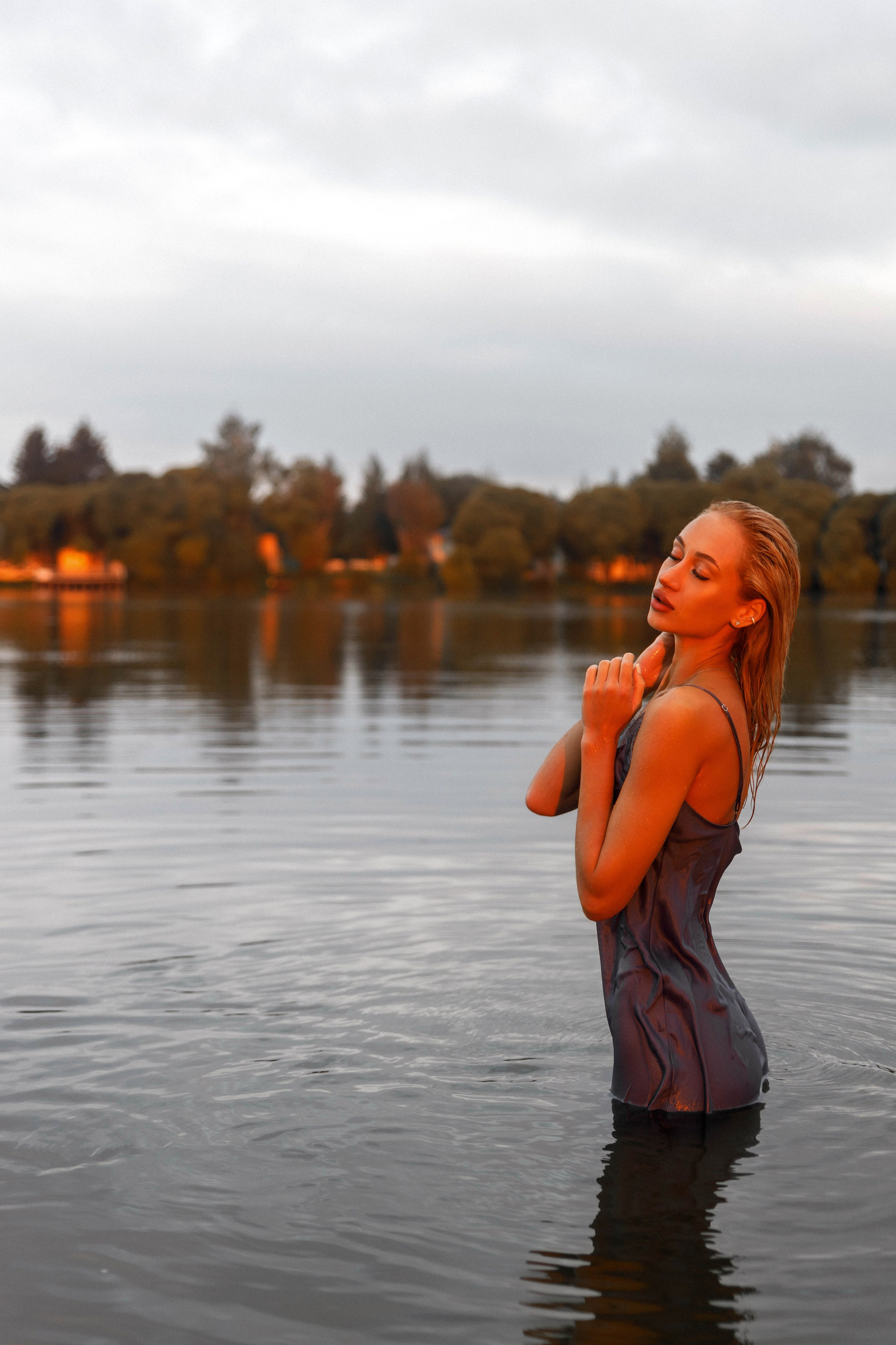 Фотосессия в воде. Женский фотограф Москва, Лобня
