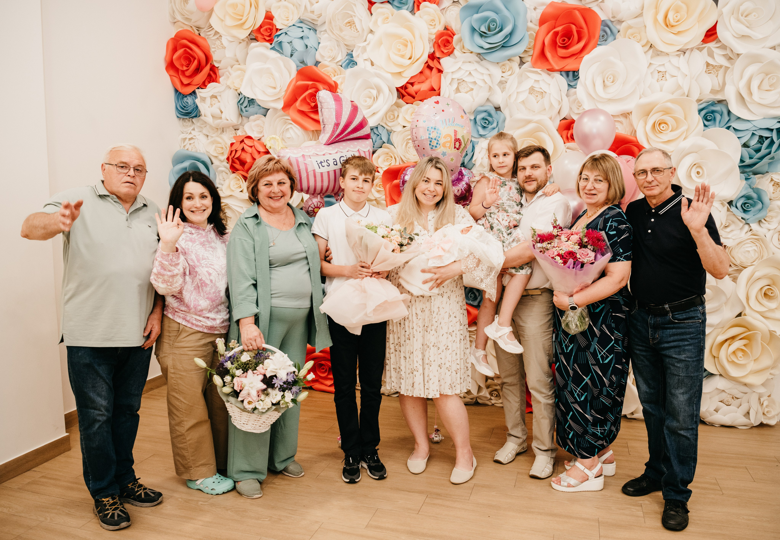 Выписка Ксении. Коммунарка. Фотограф на выписку из роддома в Москве и МО