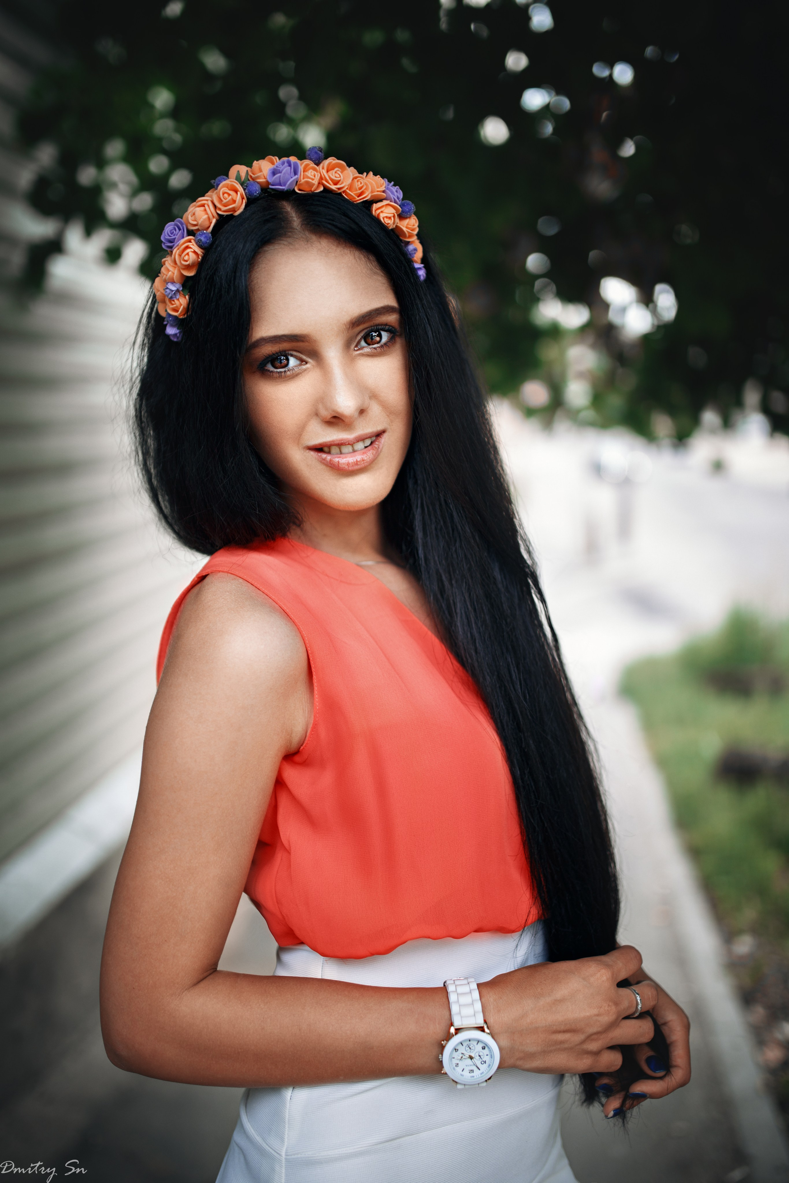 Прогулочная городская фотосессия с Алиной для «себя»