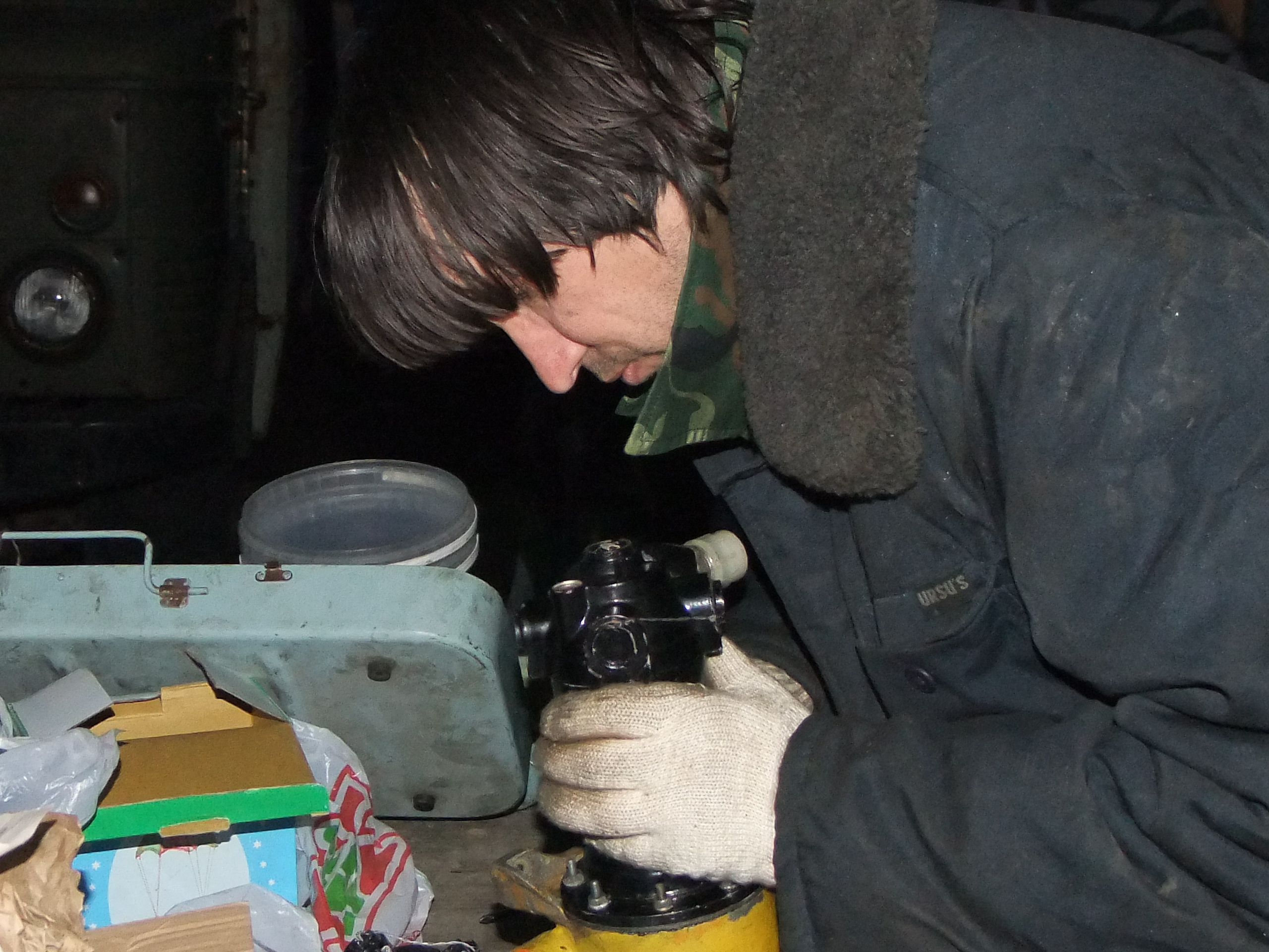 Ил-14Т «Голубая Мечта» работы в Тушино (2011 г.). Фотоальбом показывающий увлекательный мир авиации и мир медведей Андрея Иванова
