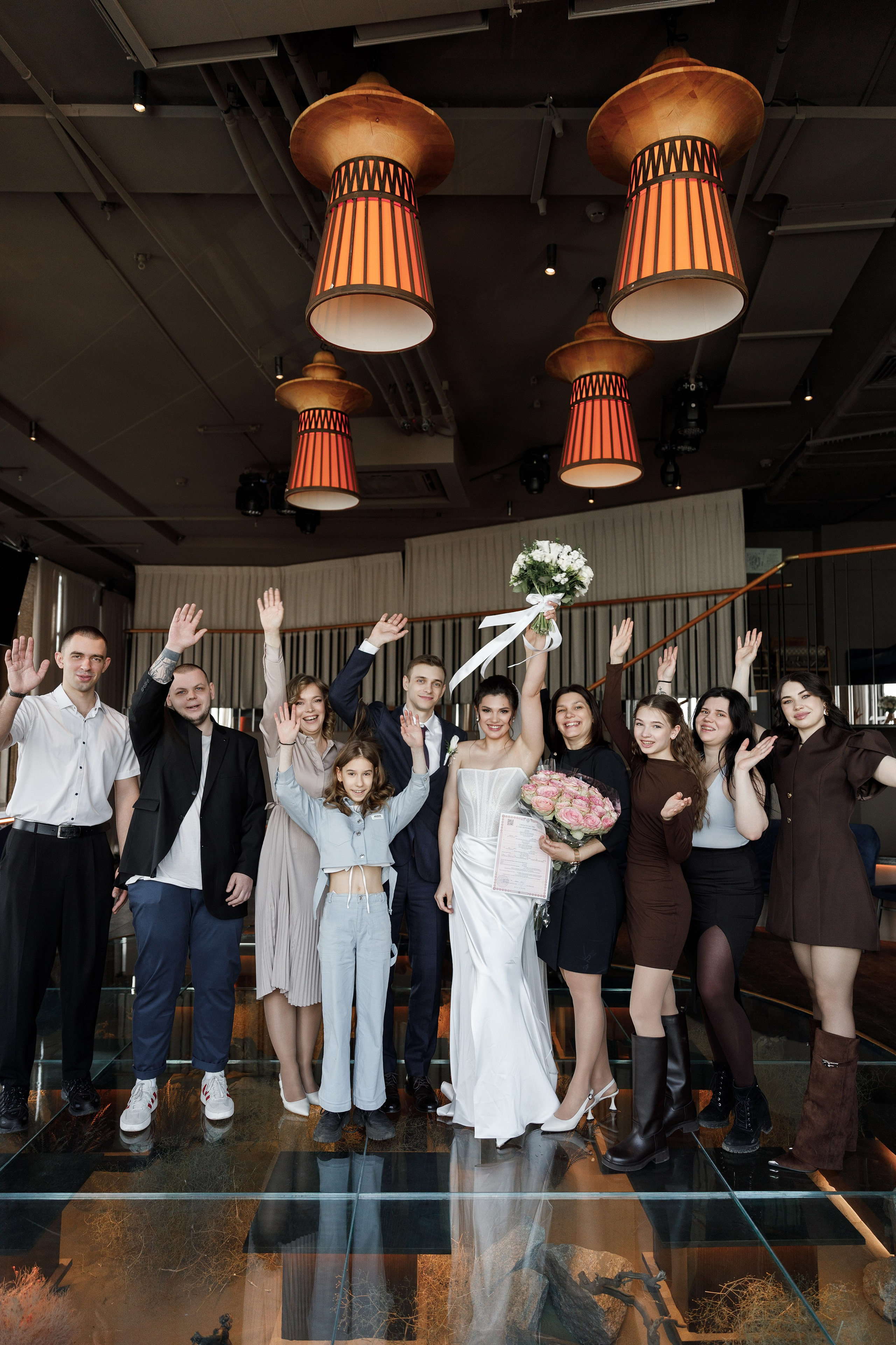 Паша&Настя (роспись Москва-сити Birds). Фотограф в Москве Юлия Хамзина