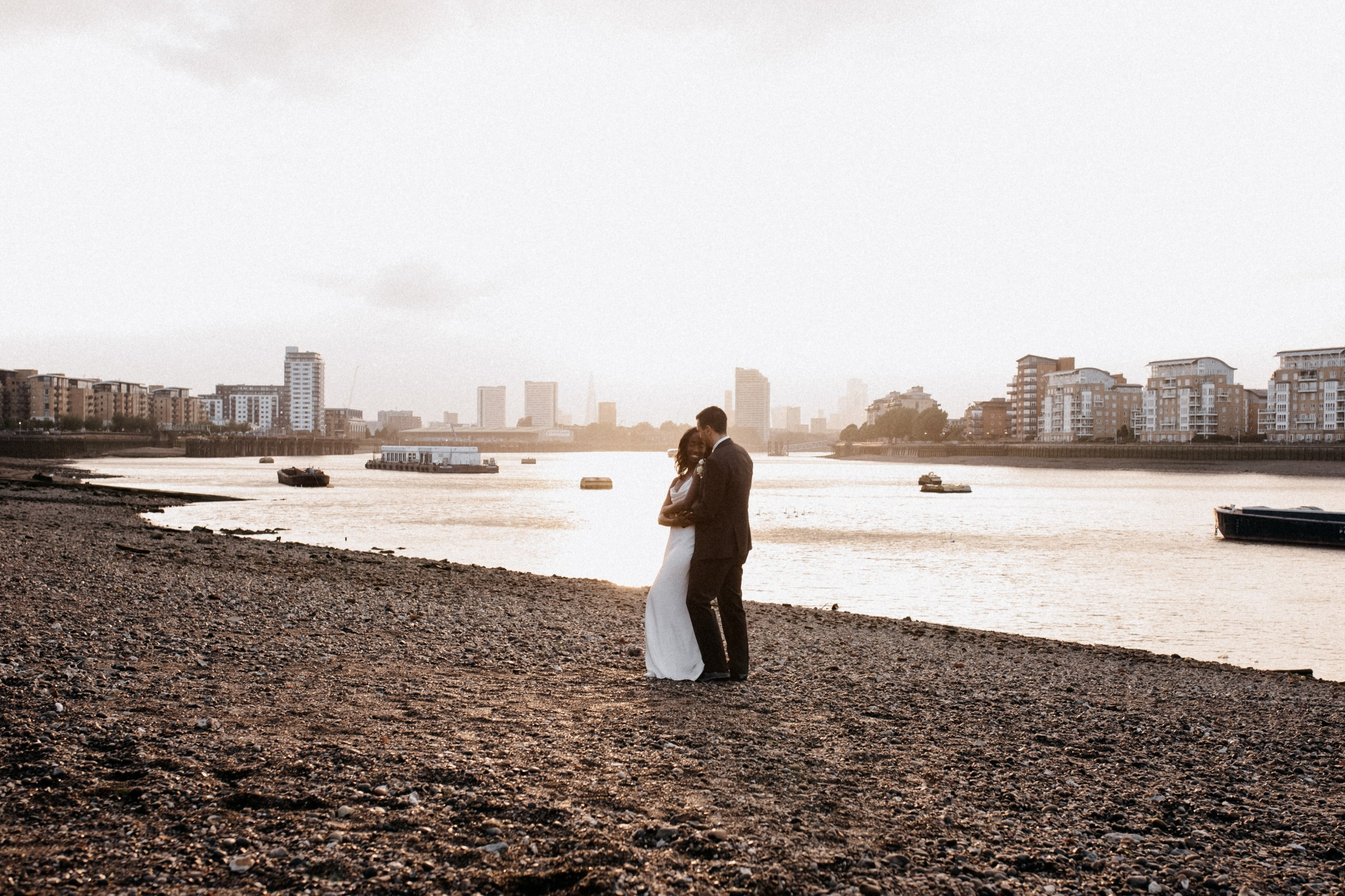 Denise & Tobias at The Old Brewery, Greenwich. Moments Catchers — Wedding Photography & Video Duo in London