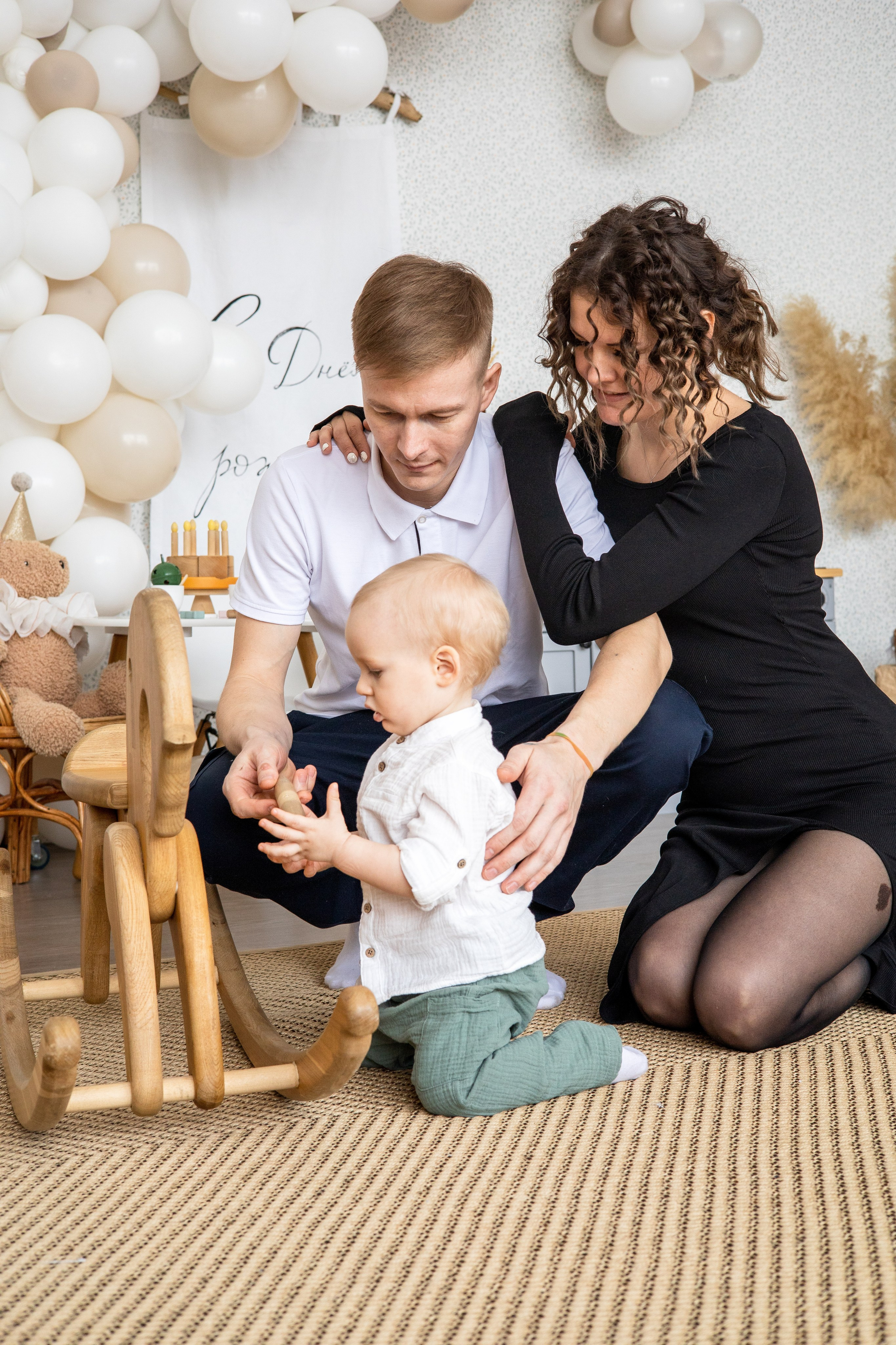 Елисею 1 годик. Настя Лекса. фотограф г. Красноярск