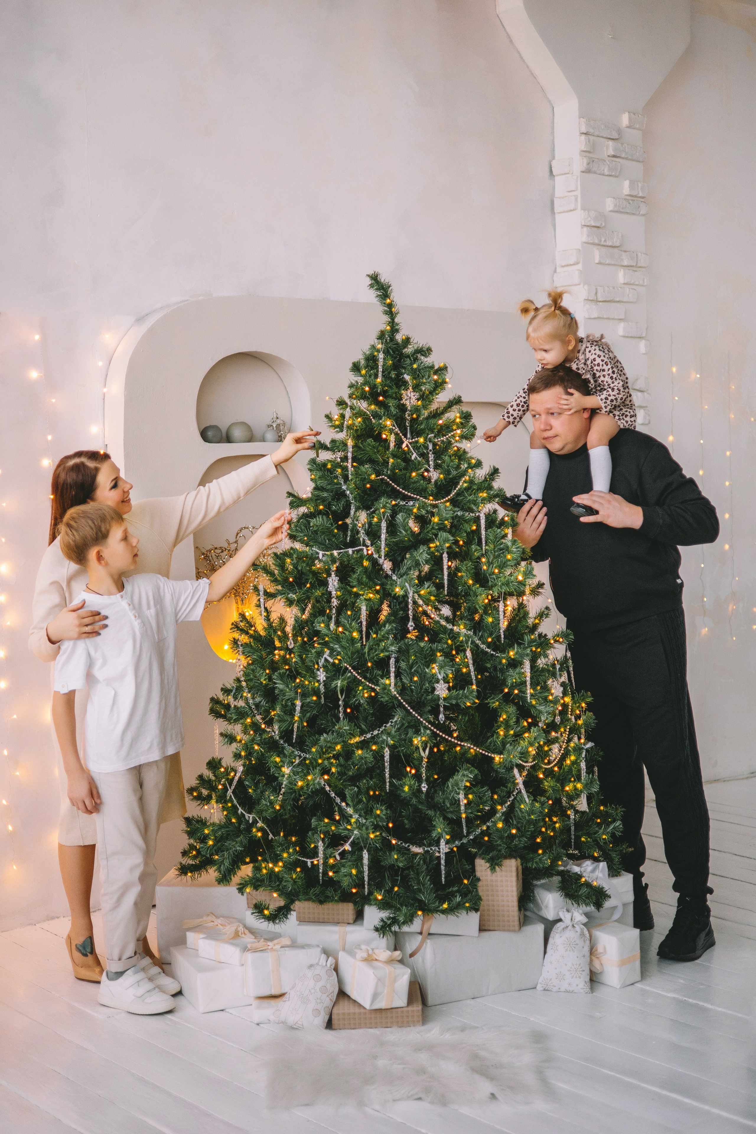 Примеры новогодних съёмок