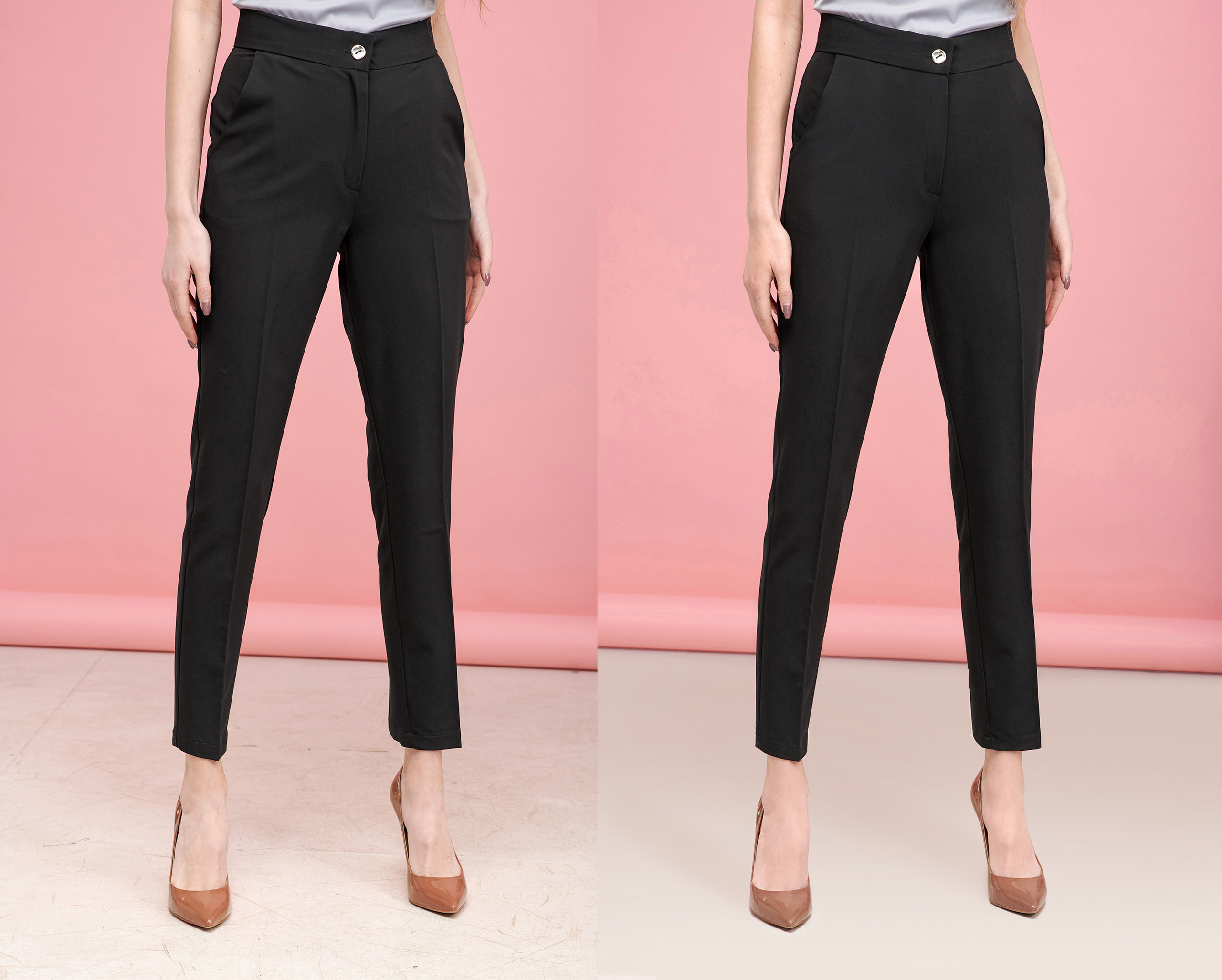 Clothes, skin, background retouch