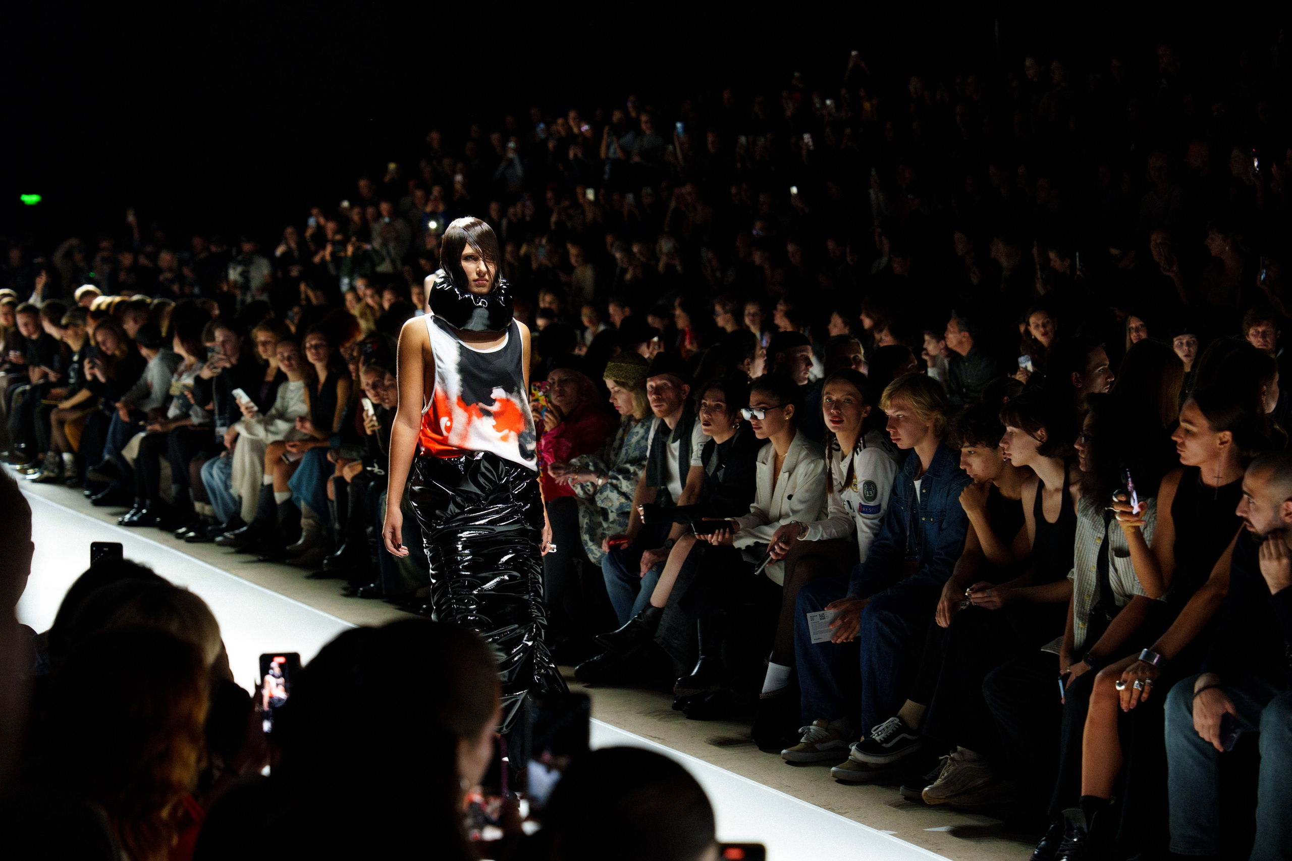 Moscow Fashion Week 2024 осень. Фотограф Николай Прокофьев модельные тесты в Москве