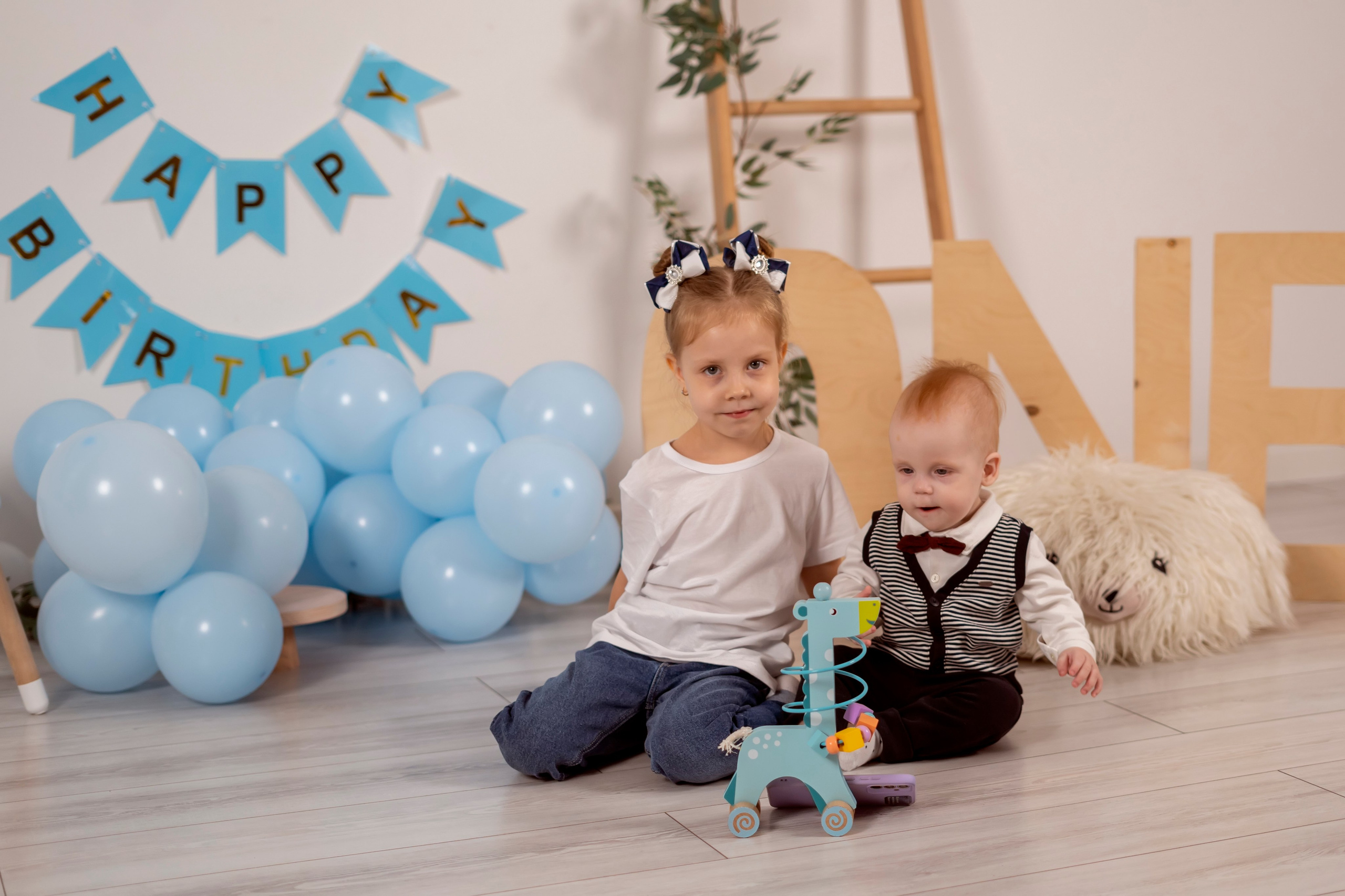 Годовасие в LettLoft. Семейный и детский фотограф в Хабаровске Анна Гриневич