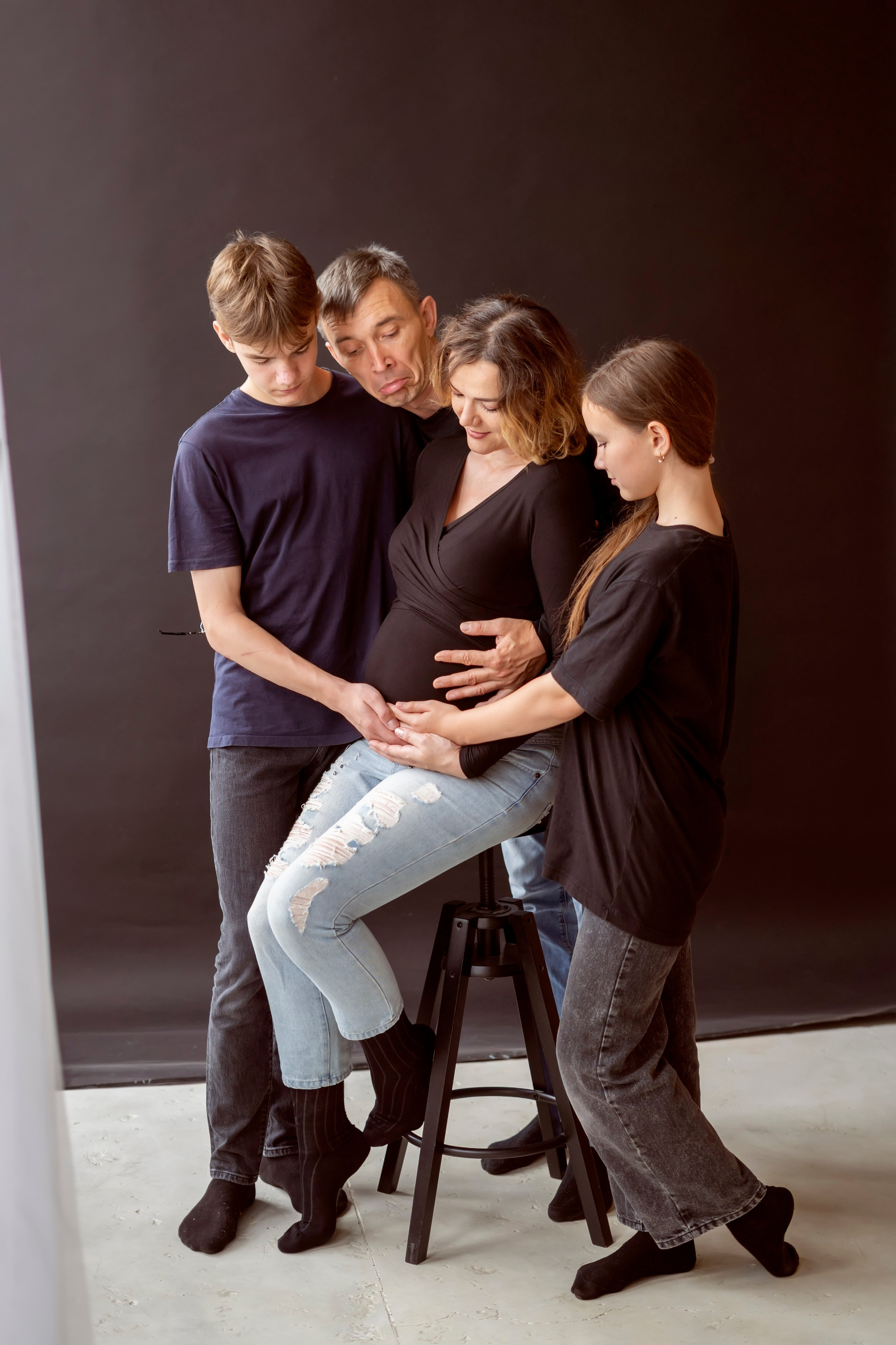 В студии Sreda. Семейный и детский фотограф в Хабаровске Анна Гриневич