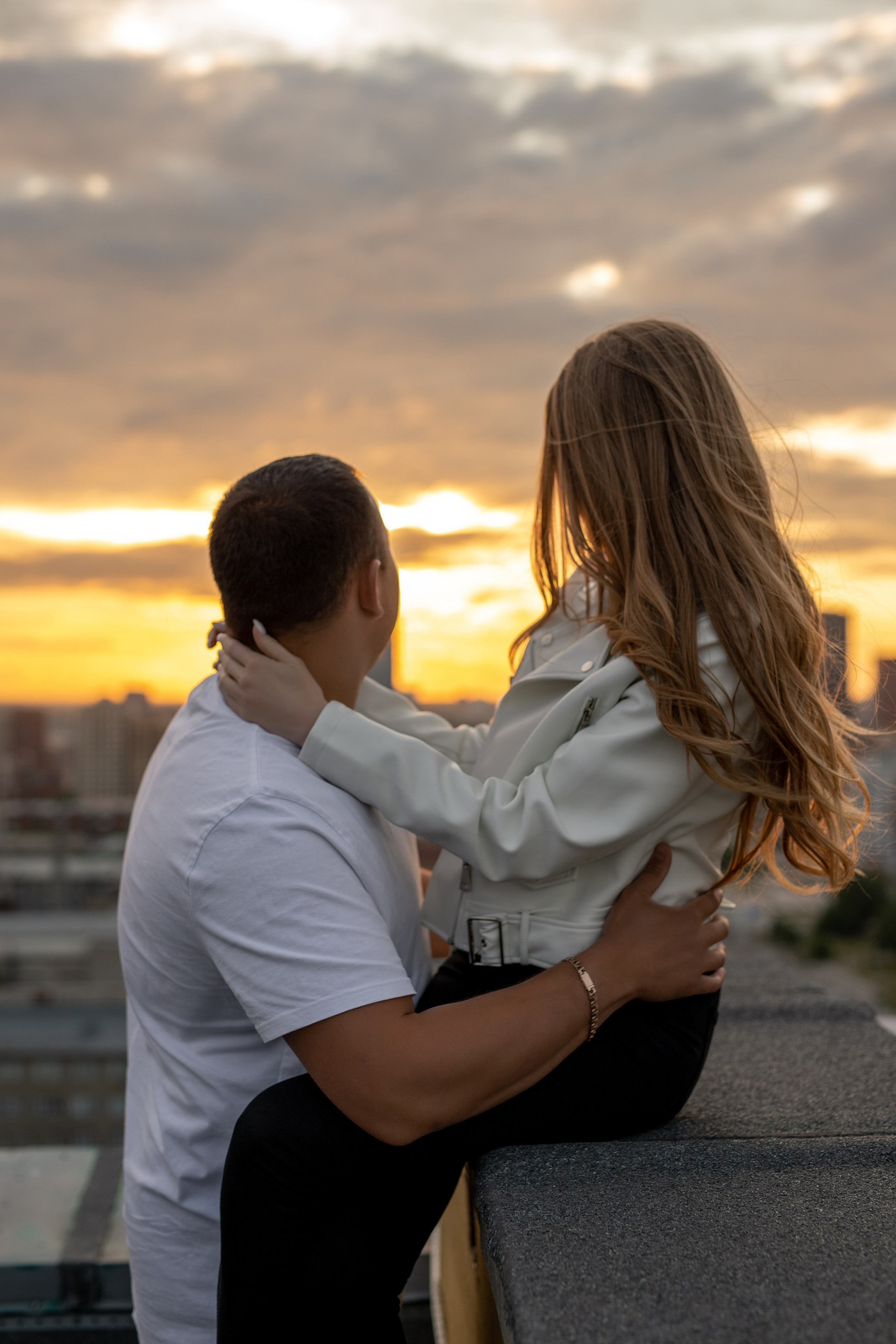 Свидание на крыше. Таня Давтян фотограф в Новосибирске