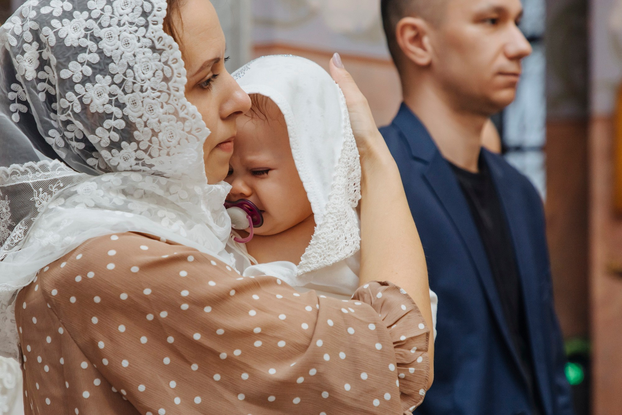 Крещение Церковь Сергия Радонежского г. Пушкин. Фотограф на крещение в Санкт Петербурге
