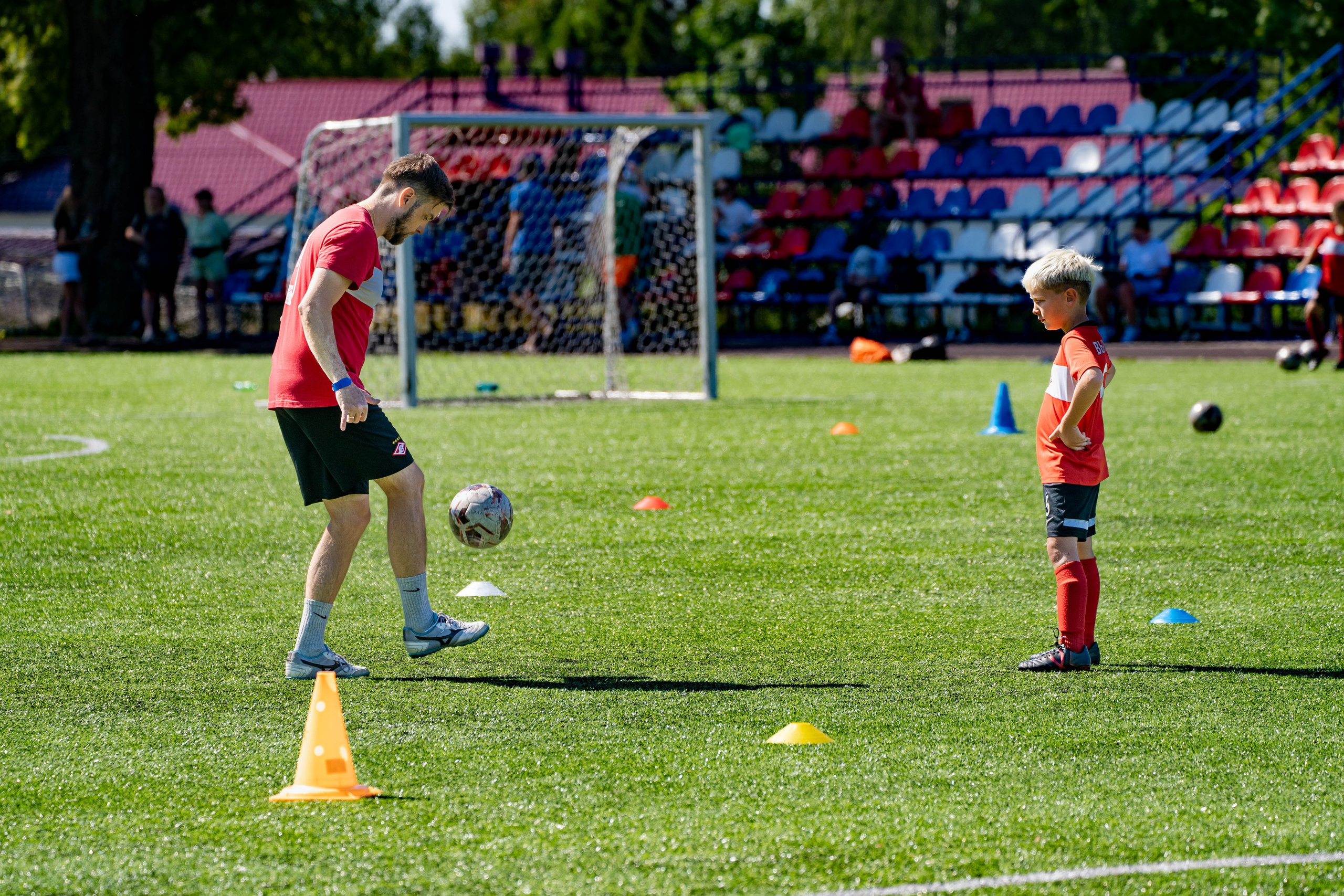 Спортивный лагерь «Спартак Орехово-Кэмп 2024». Фото и видео съёмка на заказ. VAU Studia. Москва