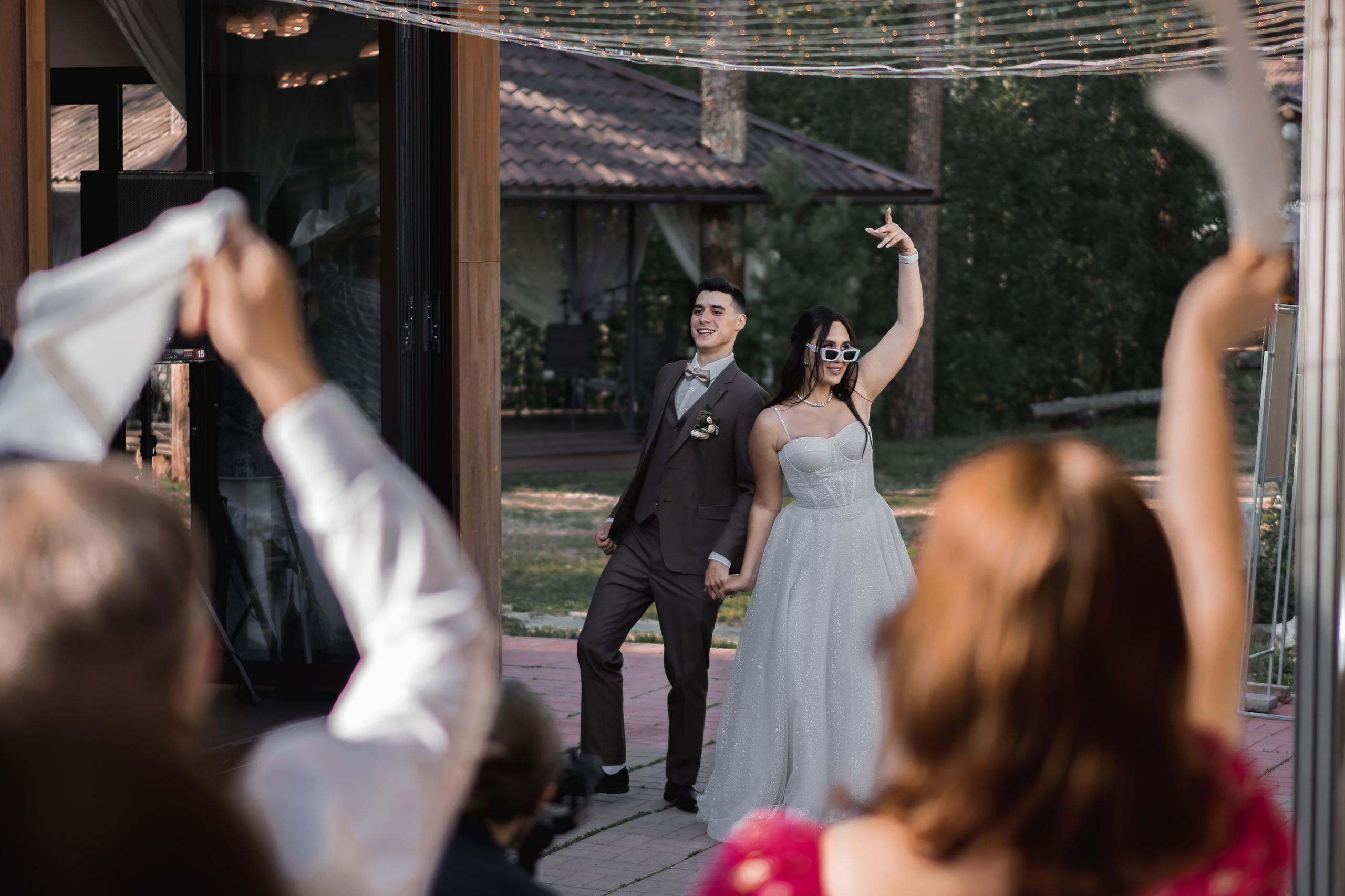 Фотосессия свадебного банкета. Банкетная площадка Пир души