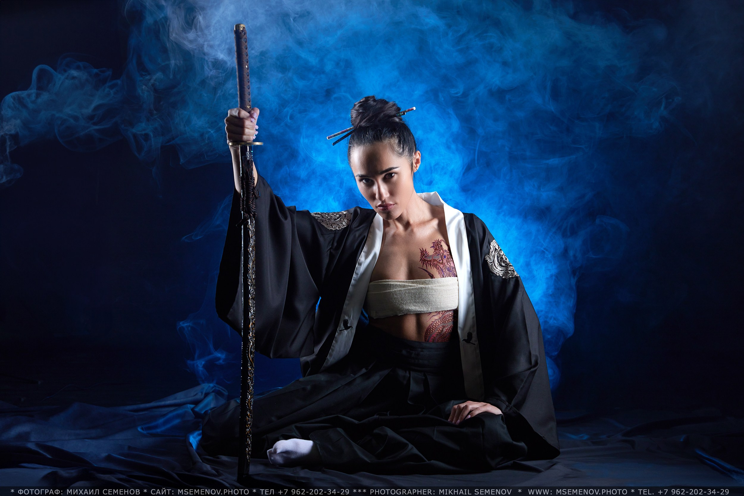 Боевая фотосессия «BUSHIDO-3» Фотограф Михаил Семенов, г. Ярославль