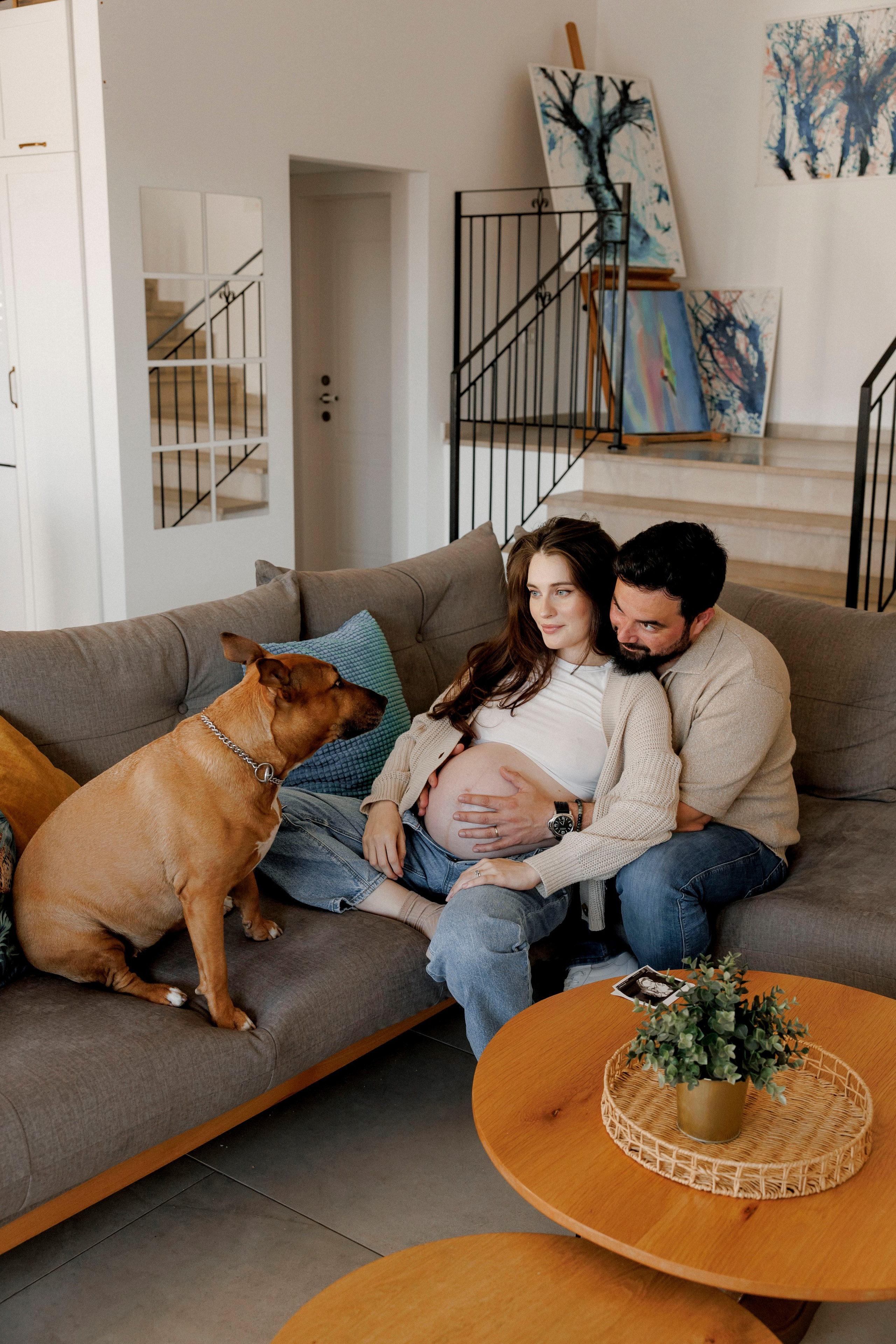 Pregnancy photoshoot (home/park/beach). Главная