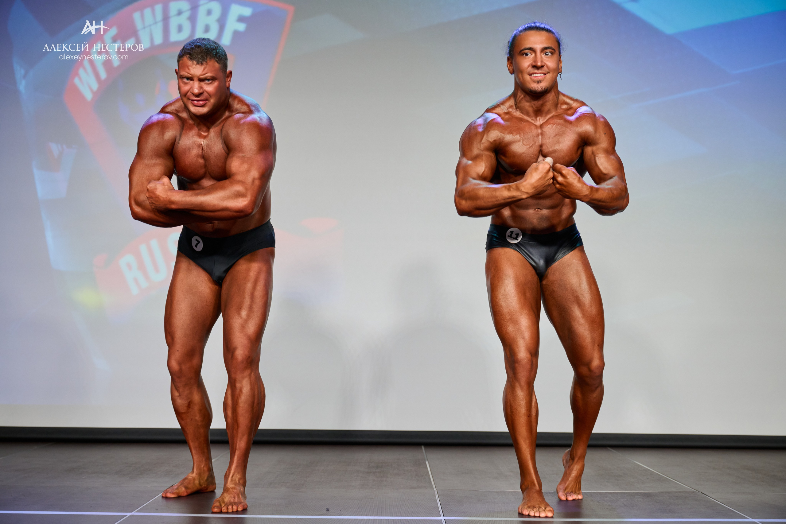 Фото с турнира «Прометей 2, WFF-WBBF Russia» 26 октября 2025. Спортивный фитнес фотограф Алексей Нестеров