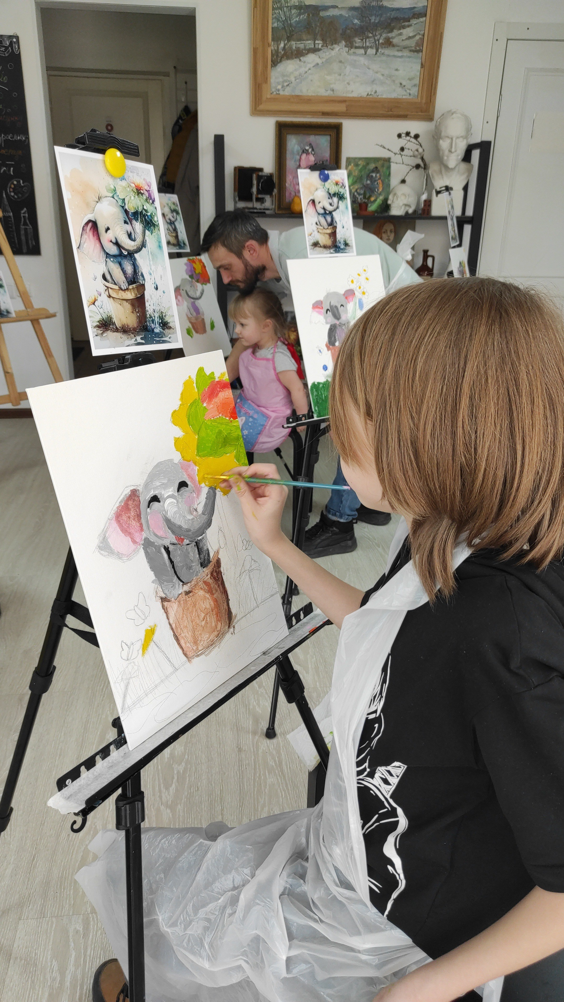 Арт-вечеринки. Арт-вечеринки и мастер-классы в Москве для взрослых и детей