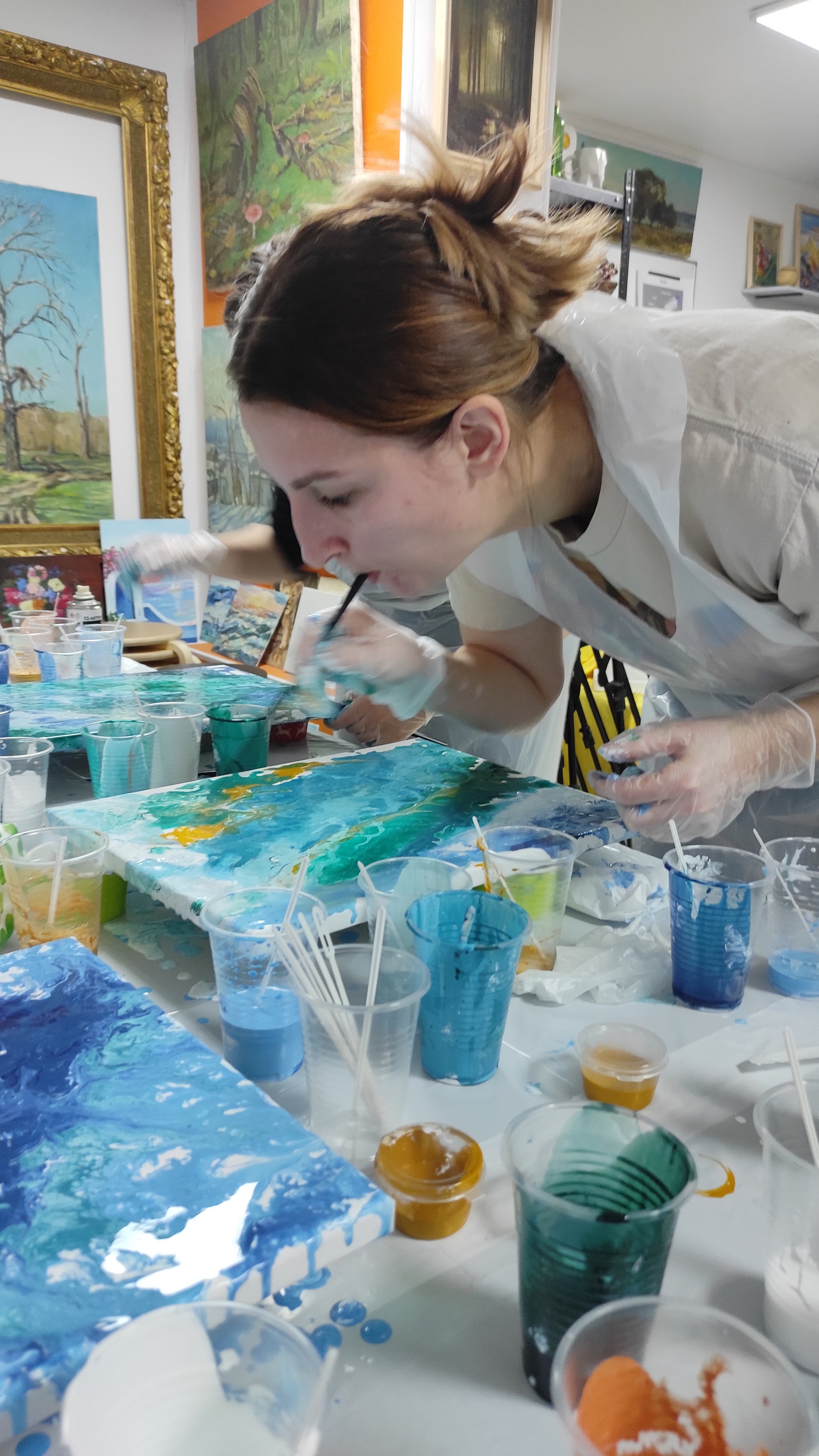 Арт-вечеринки. Арт-вечеринки и мастер-классы в Москве для взрослых и детей