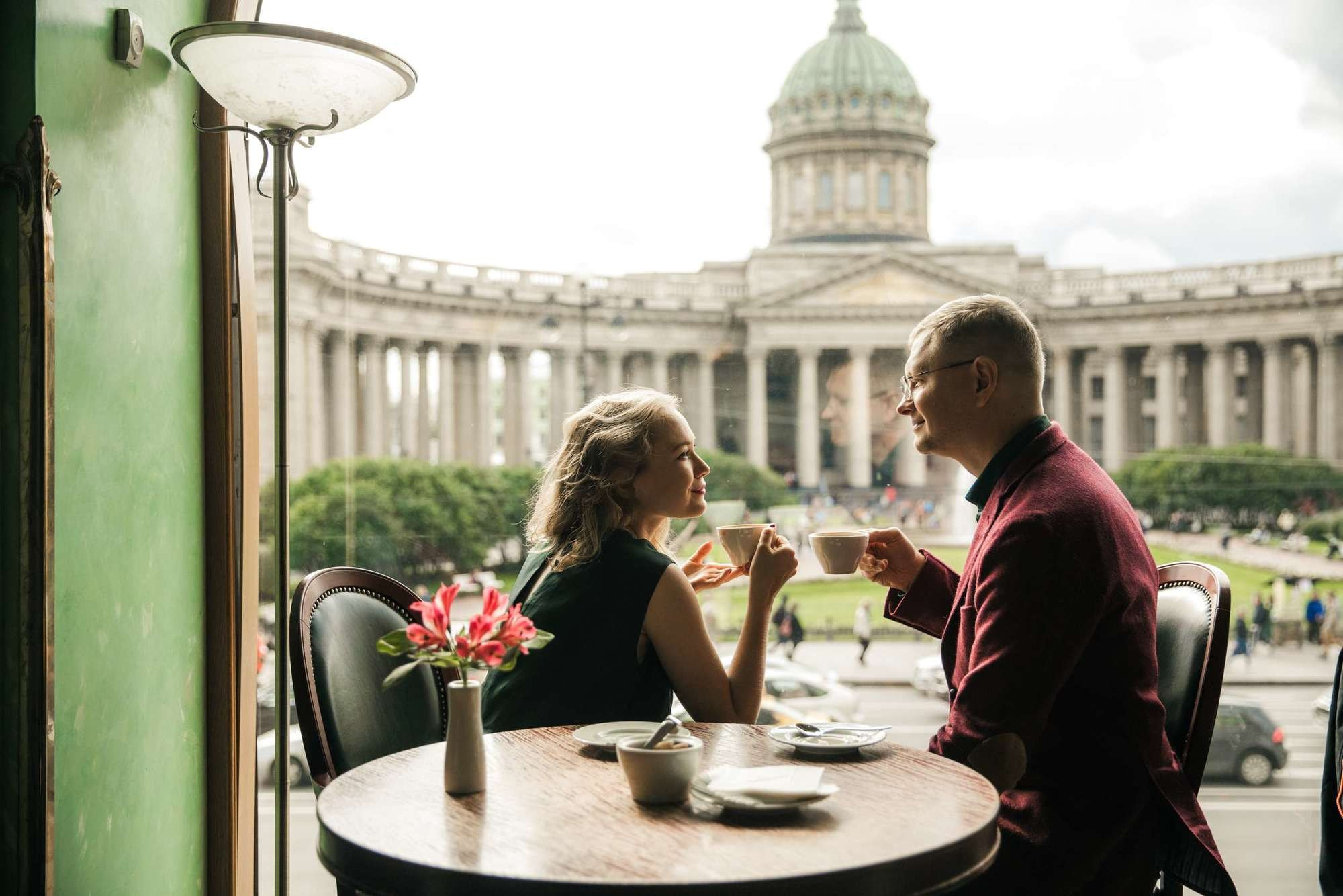 Фотосессия лав стори Андрея и Анастасии в СПб