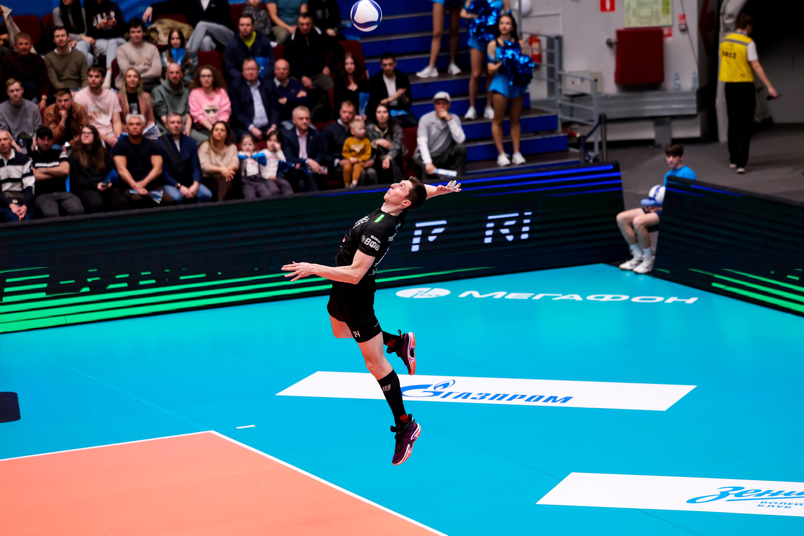 ВК Зенит — ВК Белогорье 08.04.2025. Спортивный и репортажный фотограф Антон Тереханов