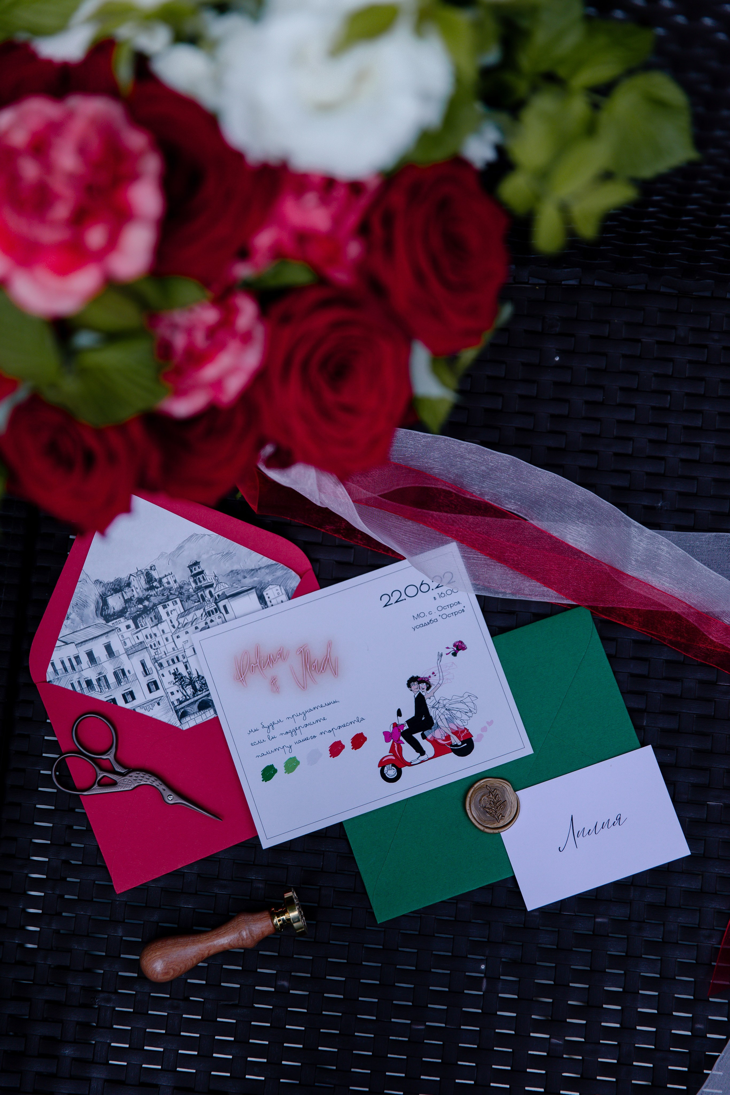 Свадьба в усадьбе Остров. Kirillova Studio — мастерская декора и событий Юли Кирилловой