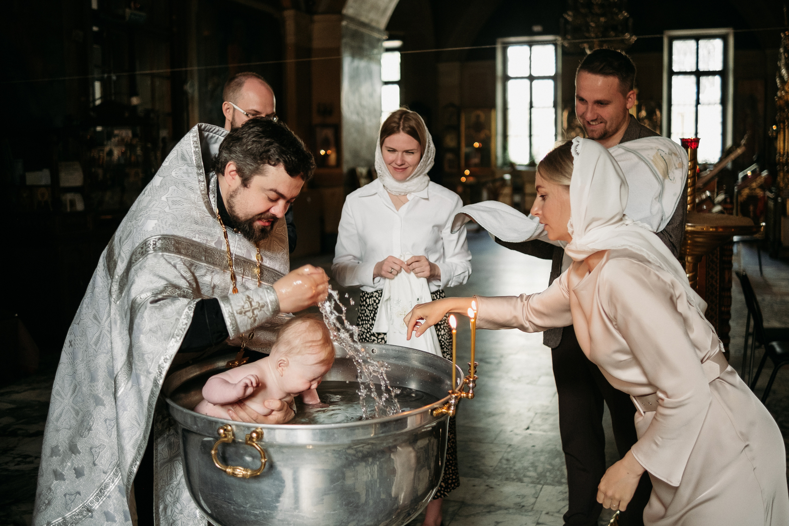 Крещение Александра. Свадебный фотограф в Москве