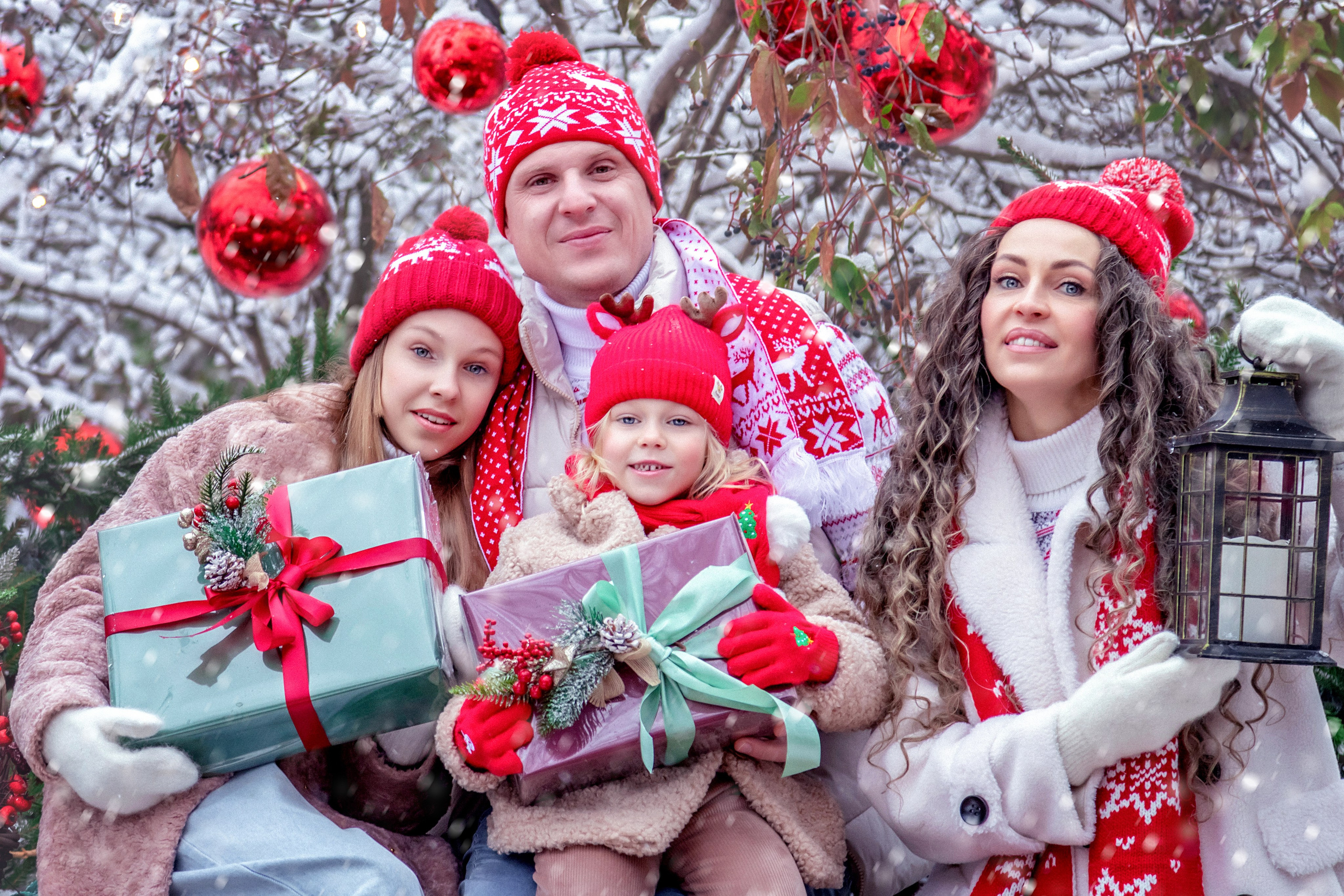 НОВЫЙ ГОД и Рождество УЛИЧНЫЕ локации. Фотограф Алина Лебедь