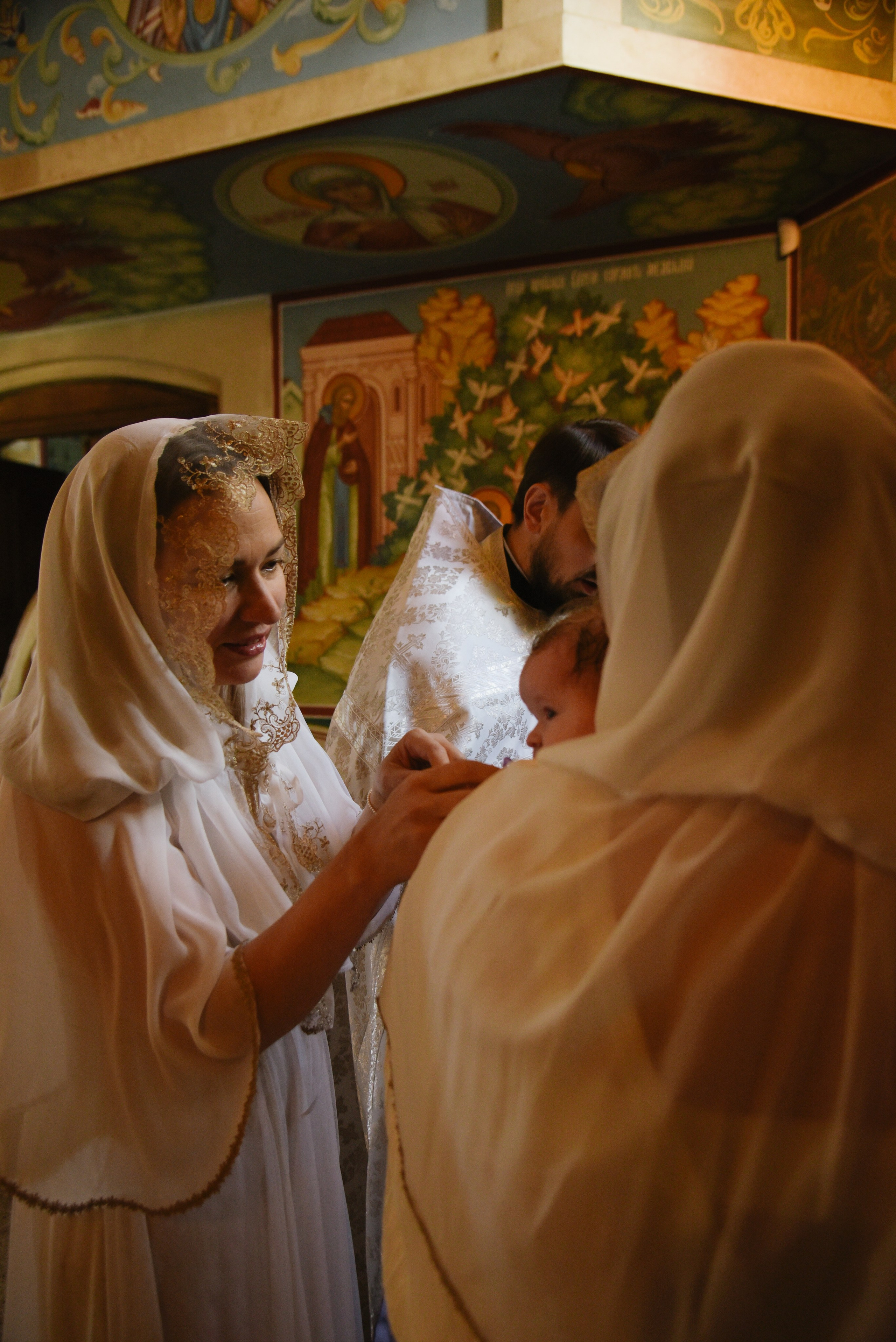 Таинство крещения Виктории. Фотограф Лола Волна, город Москва