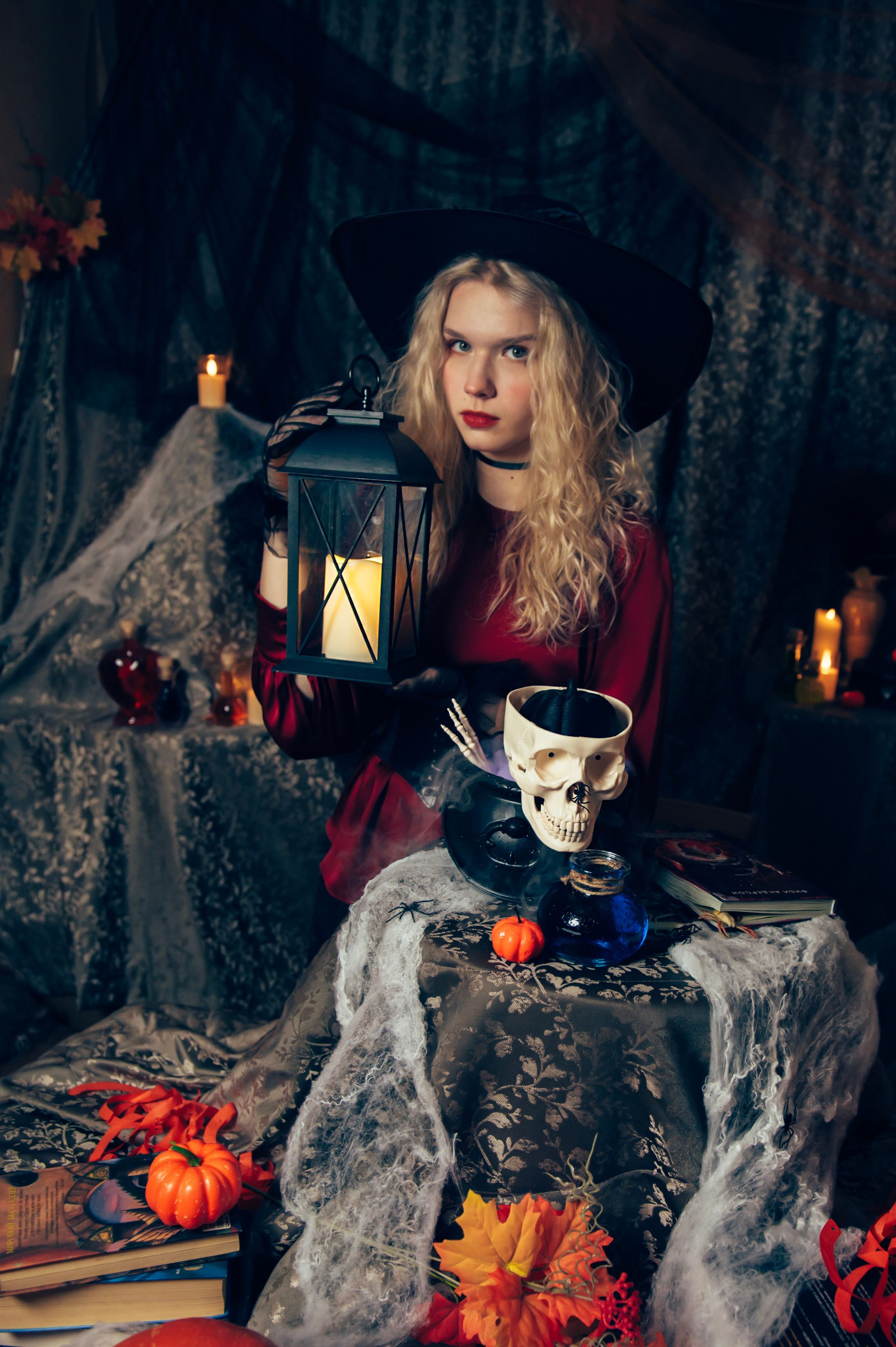 Witch in red. Свадебный и семейный фотограф в Москве Елена Новикова