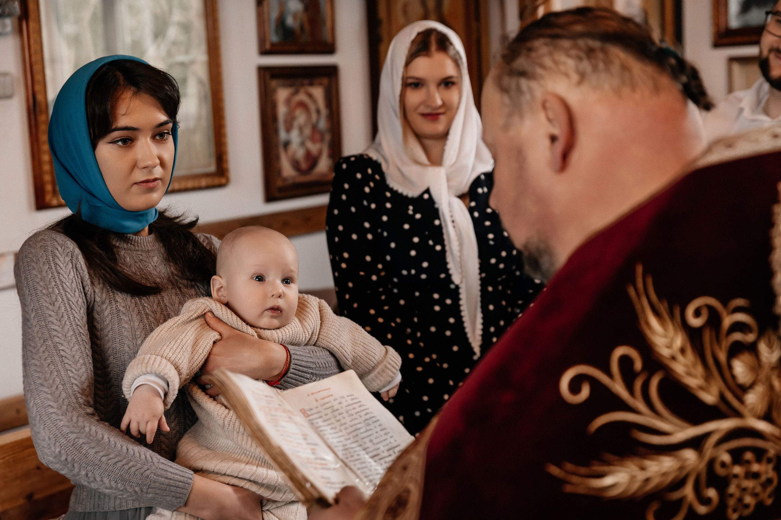 Крещение Леши. Семейный фотограф Минск Усова Ольга