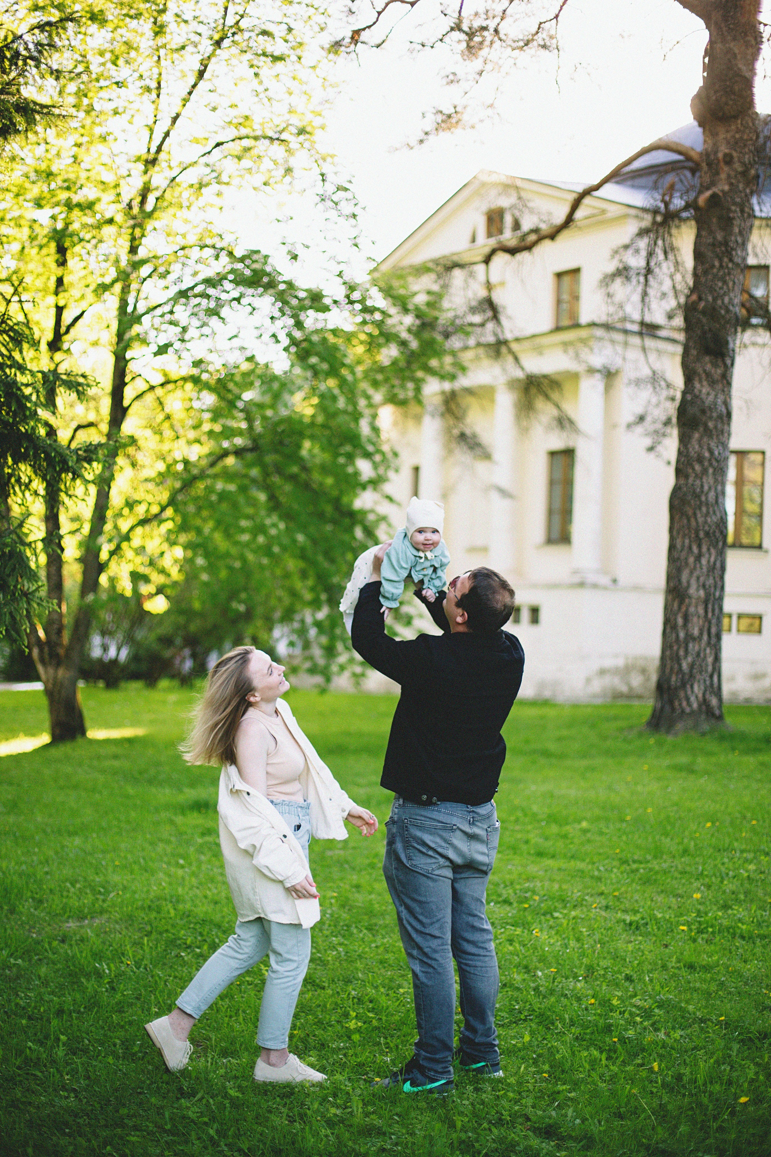 Кирилл, Александра и Майя. Портретный и свадебный фотограф Даня Похватова