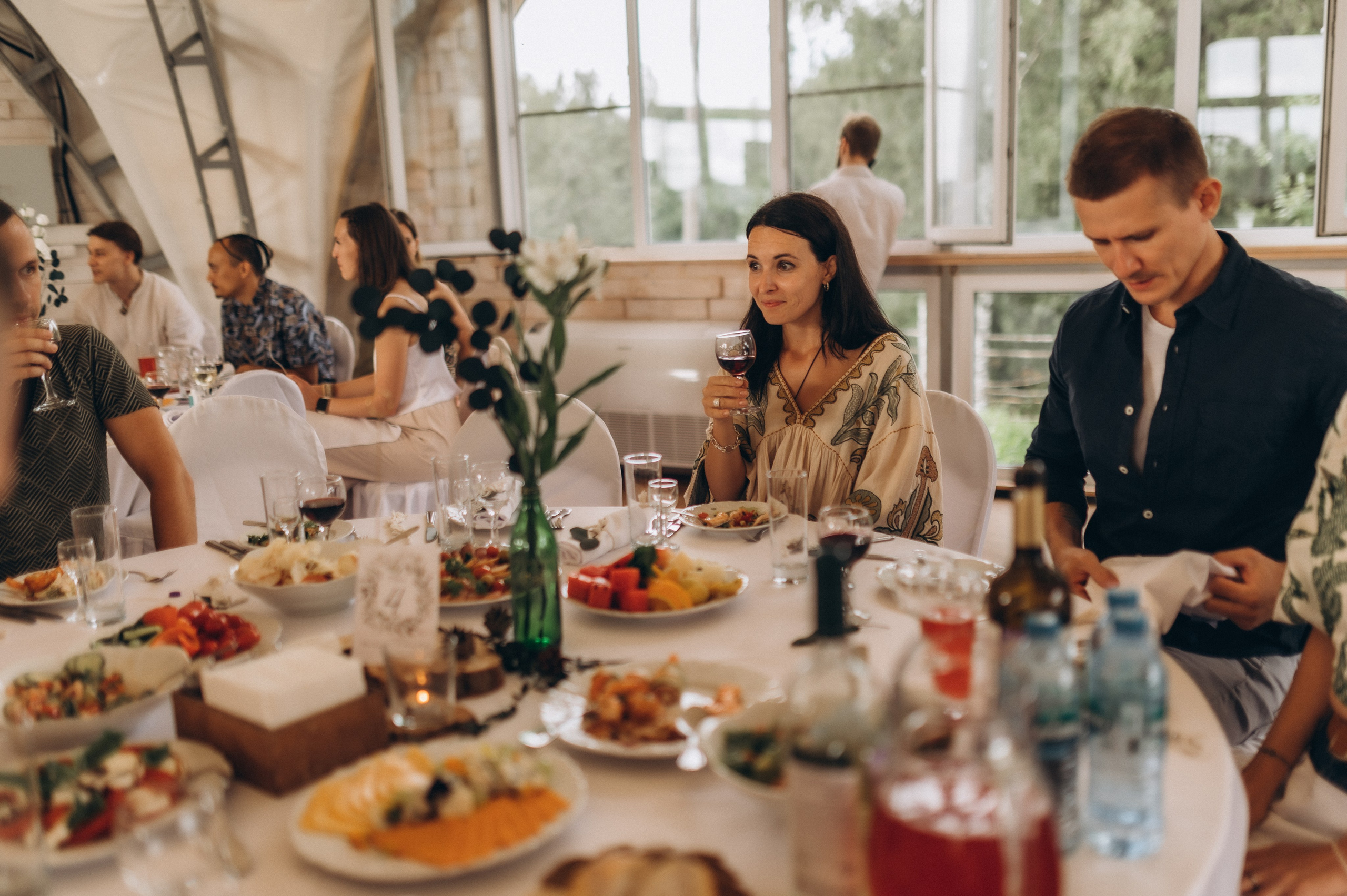 Свадьба в стиле Бохо (банкет). Фотограф ПИТЕР СПБ Надежда Баранова