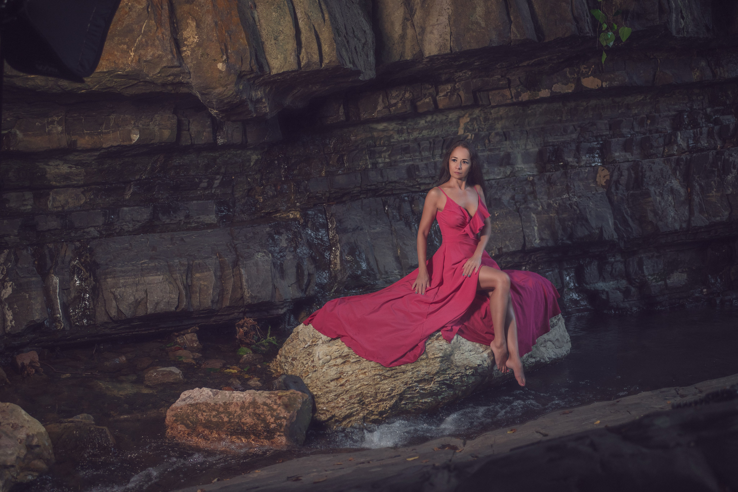 Водопадная история с Ульяной. Фотограф в Сочи Сергей Чекалин