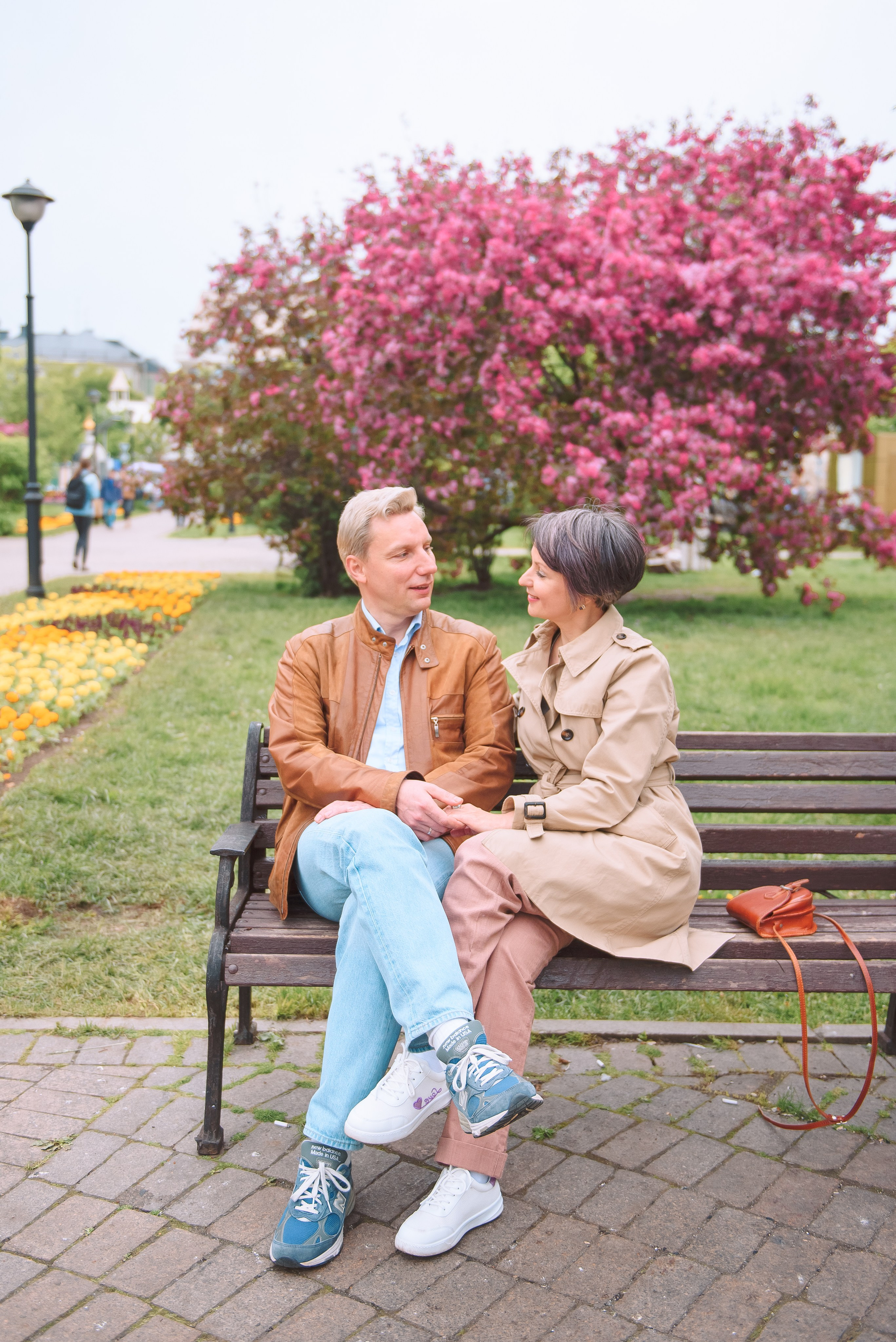 Весенняя прогулка Виктора и Наталии. Свадебный и семейный фотограф в Москве Юлия Винник