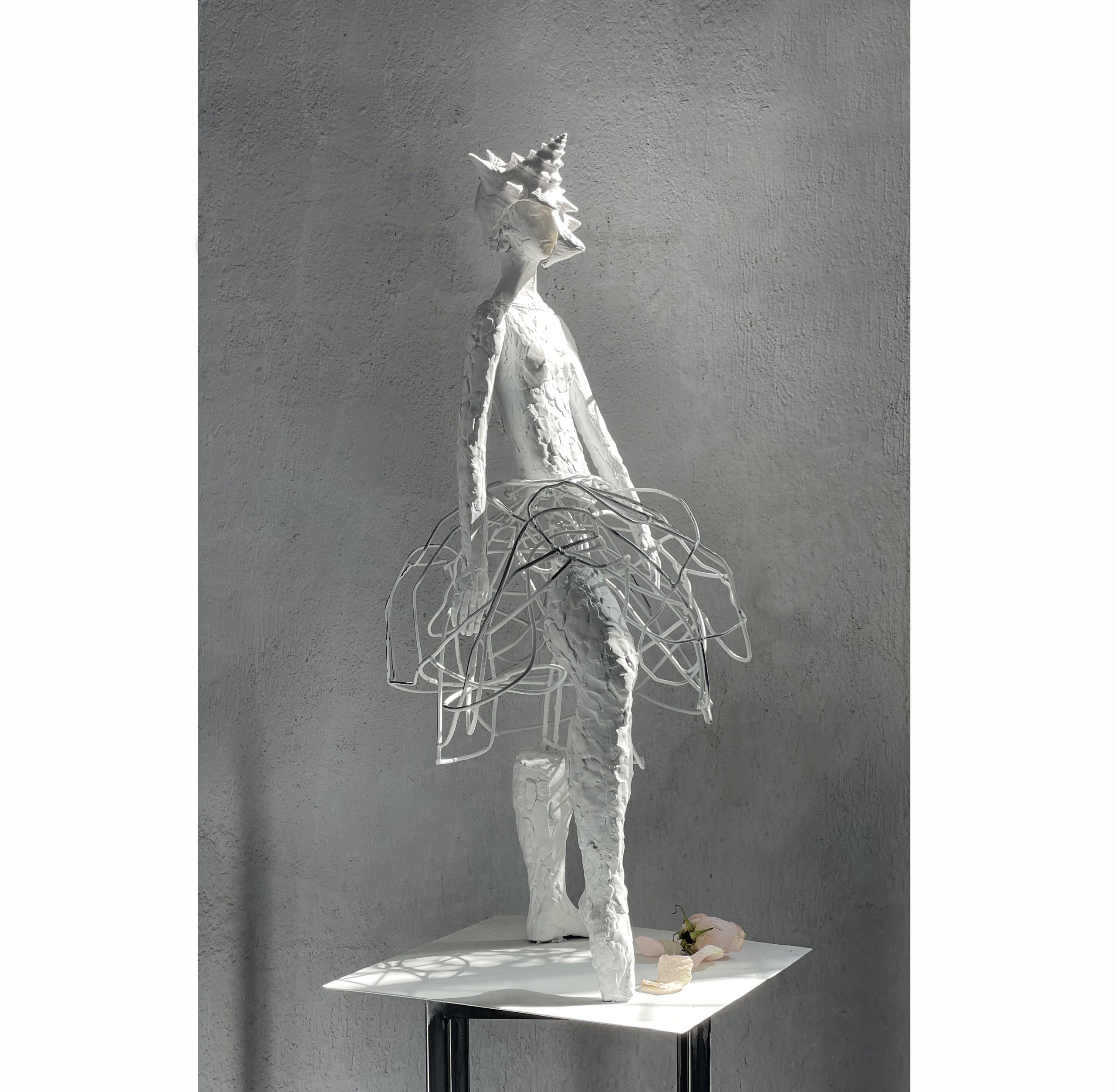 Белая балерина. Художник — скульптор Антонина Фатхуллина