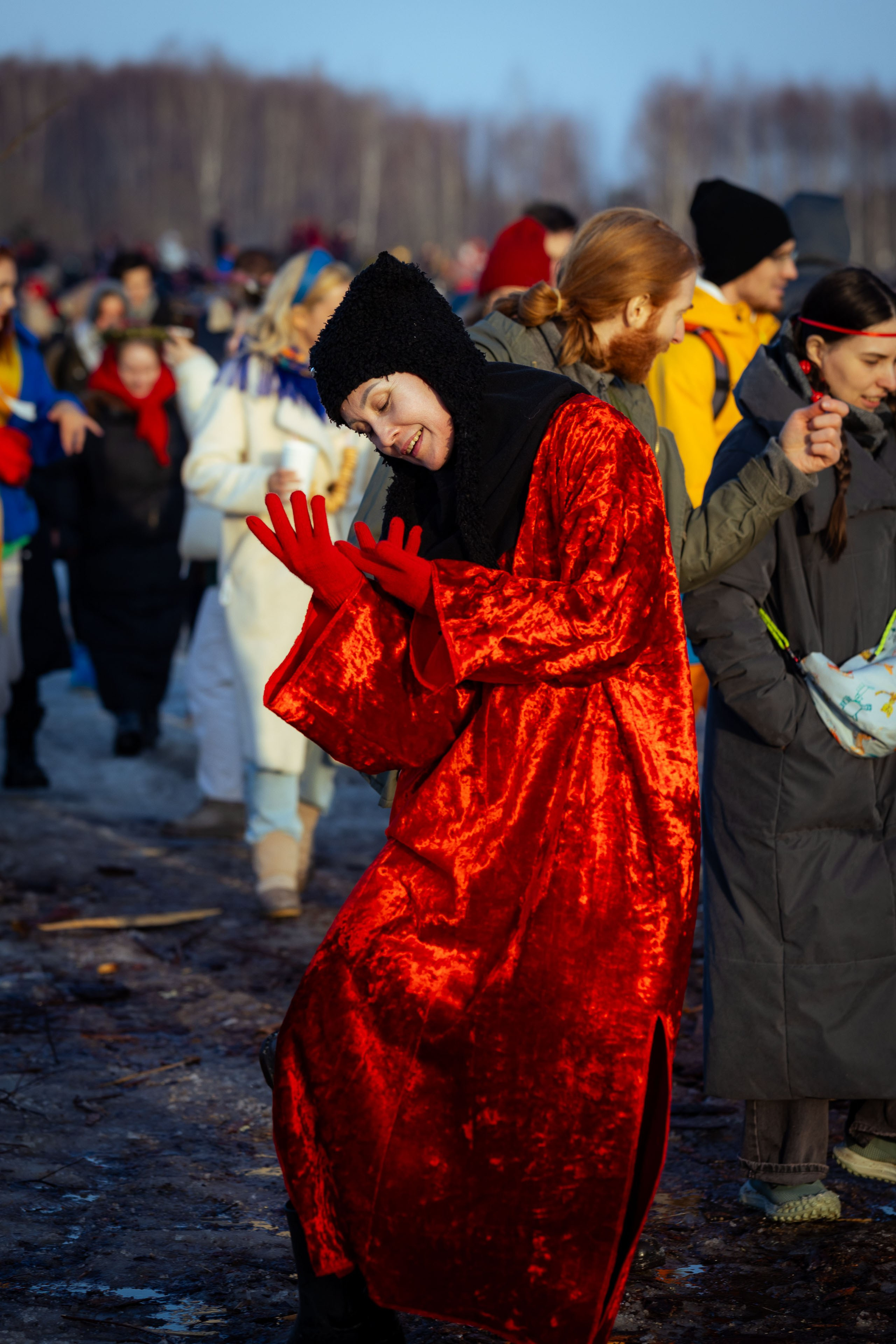 Масленица в Никола-Ленивце, весна 2024 г. Фотограф Виноградов Константин