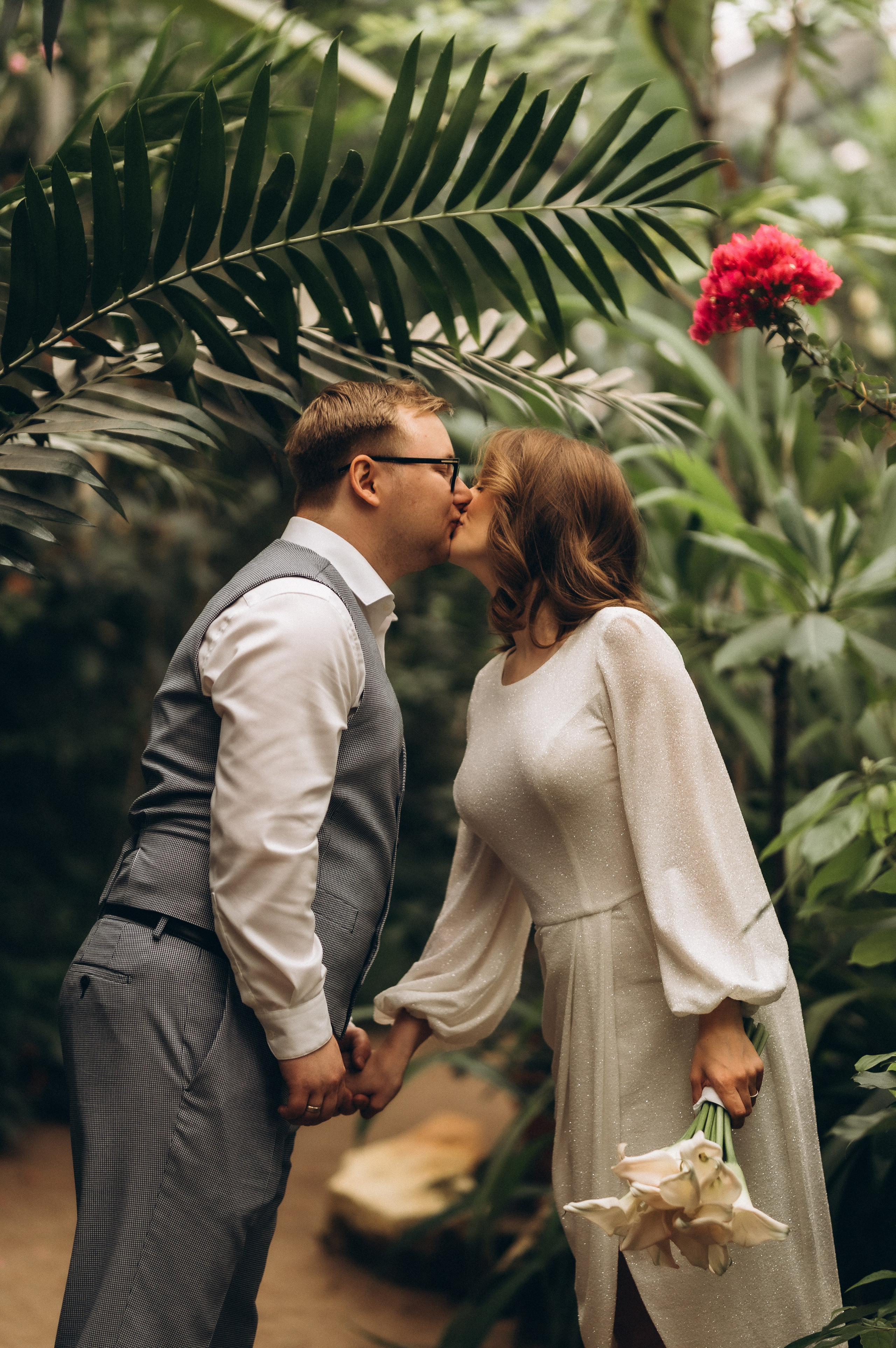 Загс+Оранжерея (камерная свадьба). Фотограф ПИТЕР СПБ Надежда Баранова