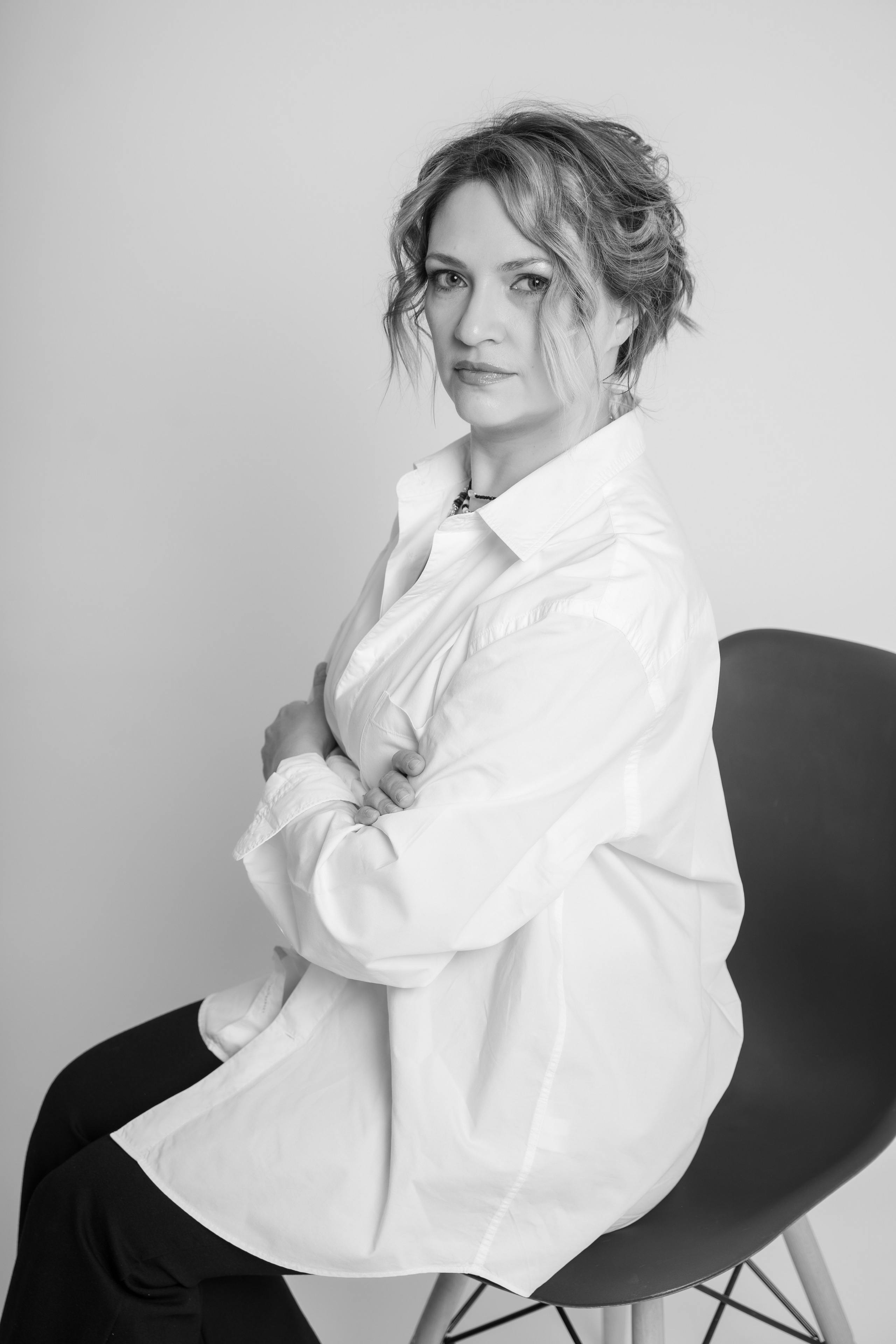 Черно-белая фотосессия