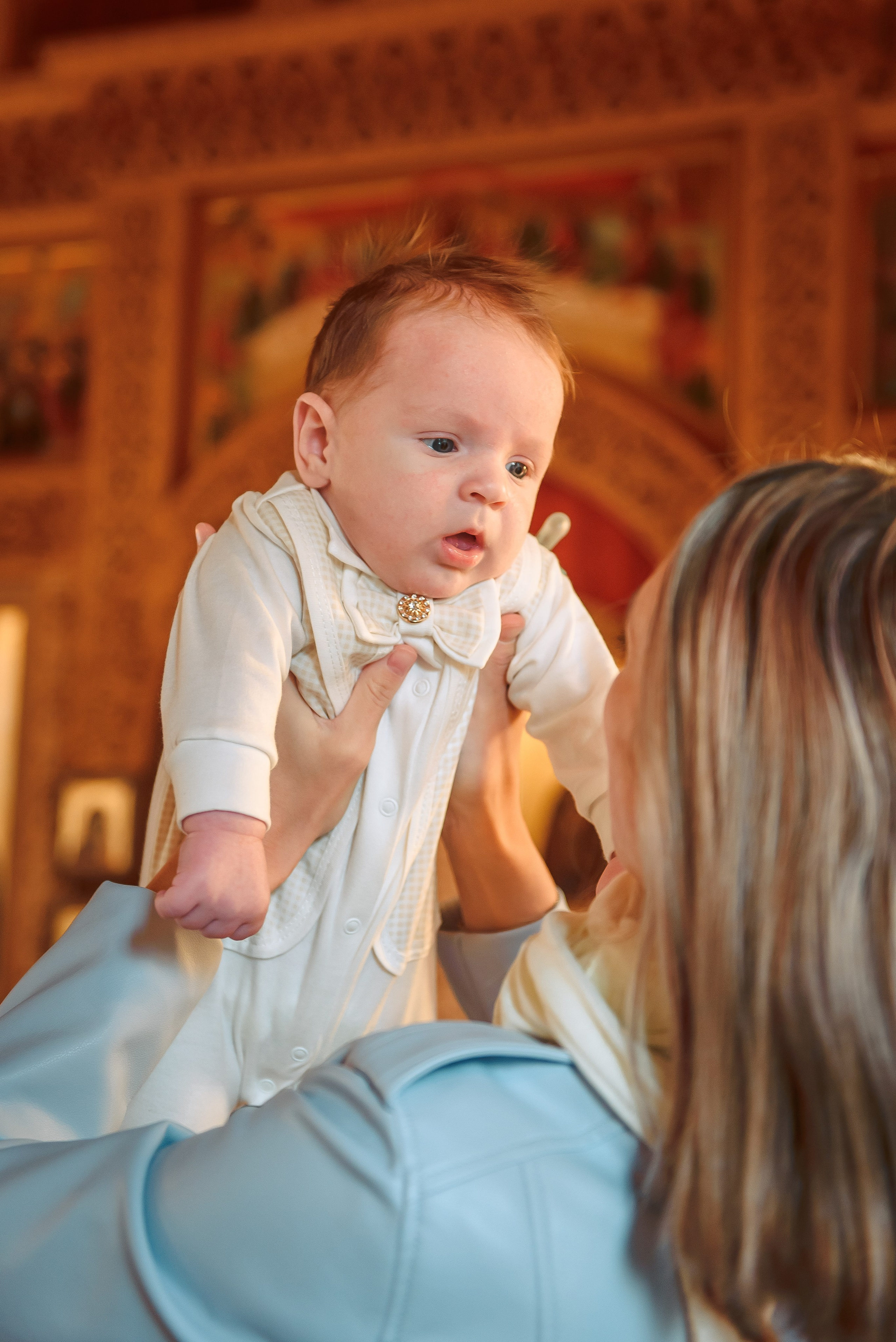 Крещение в Храме иконы Божией Матери Неупиваемая Чаша. Свадебный и семейный фотограф в Москве Юлия Винник