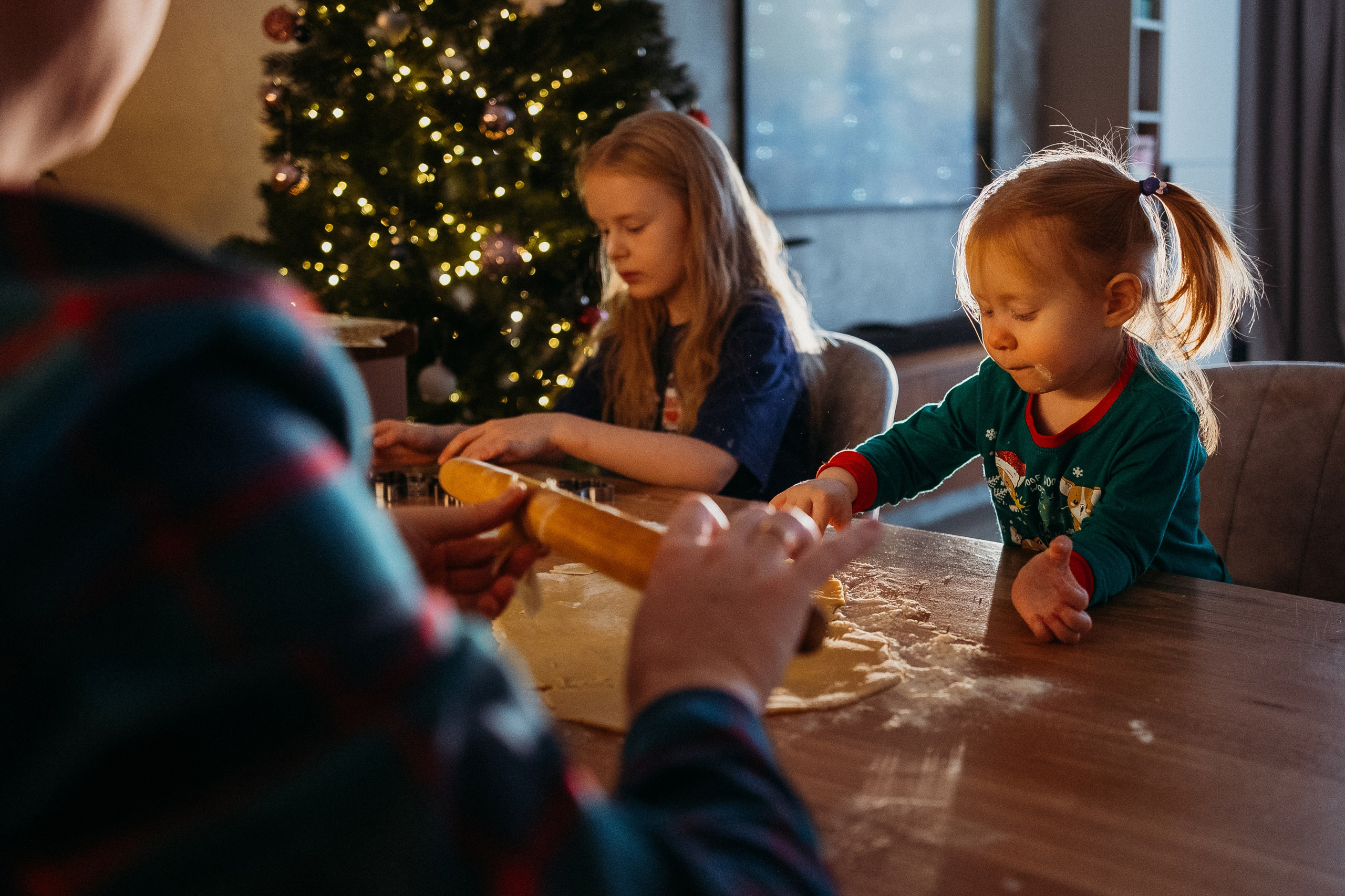 Новогодняя домашняя фотосессия. Семейный и детский фотограф в Санкт-Петербурге