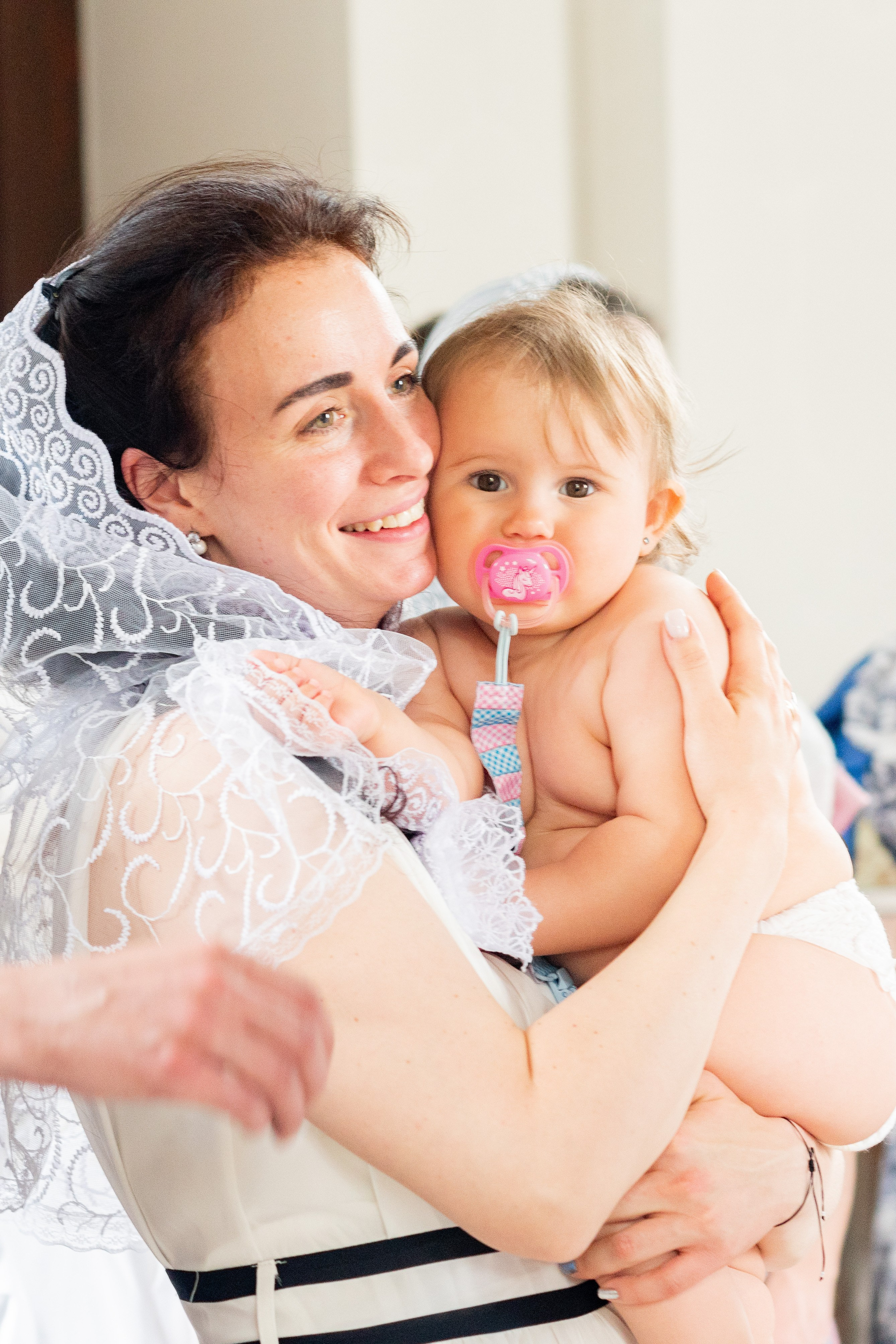 Крещение Ники. Фотограф Юлия Попова