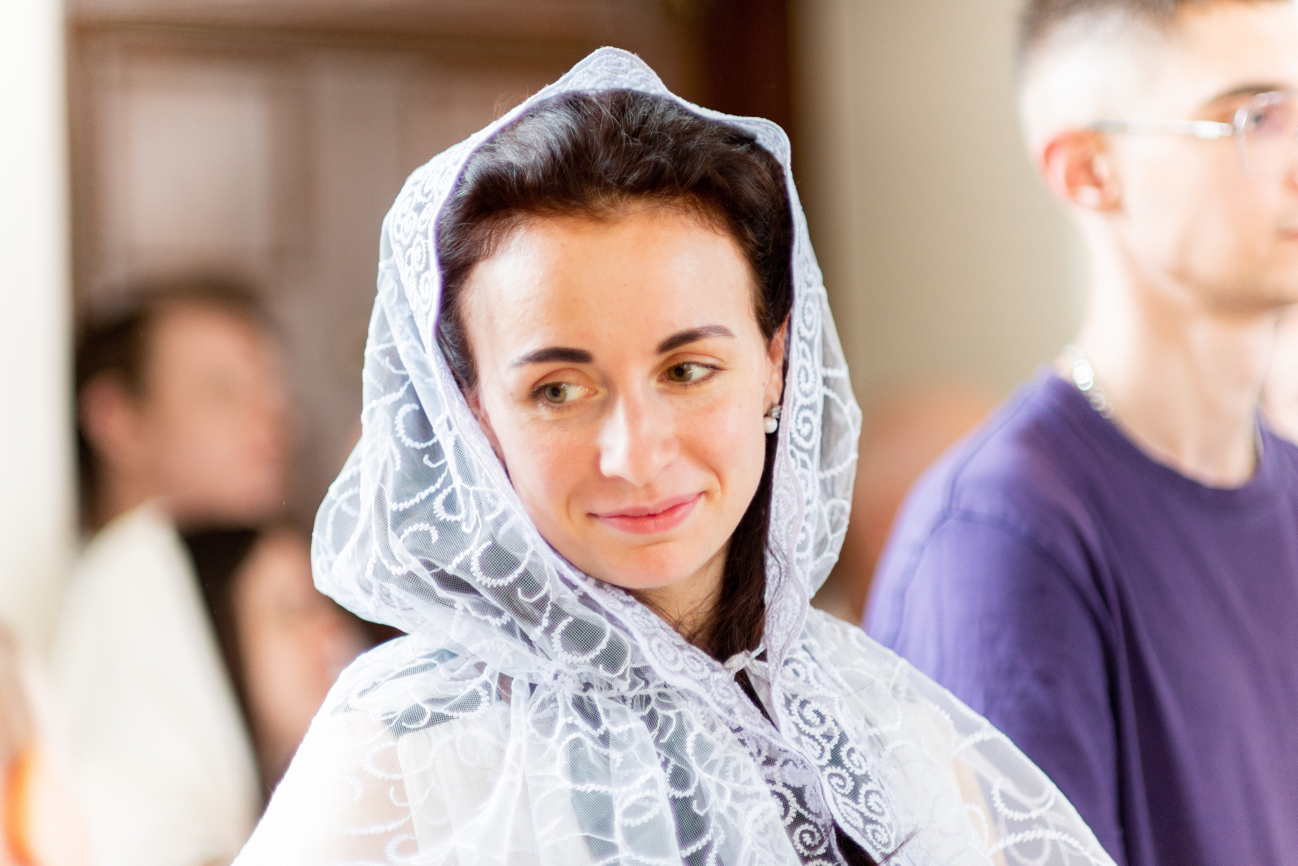 Крещение Ники. Фотограф Юлия Попова