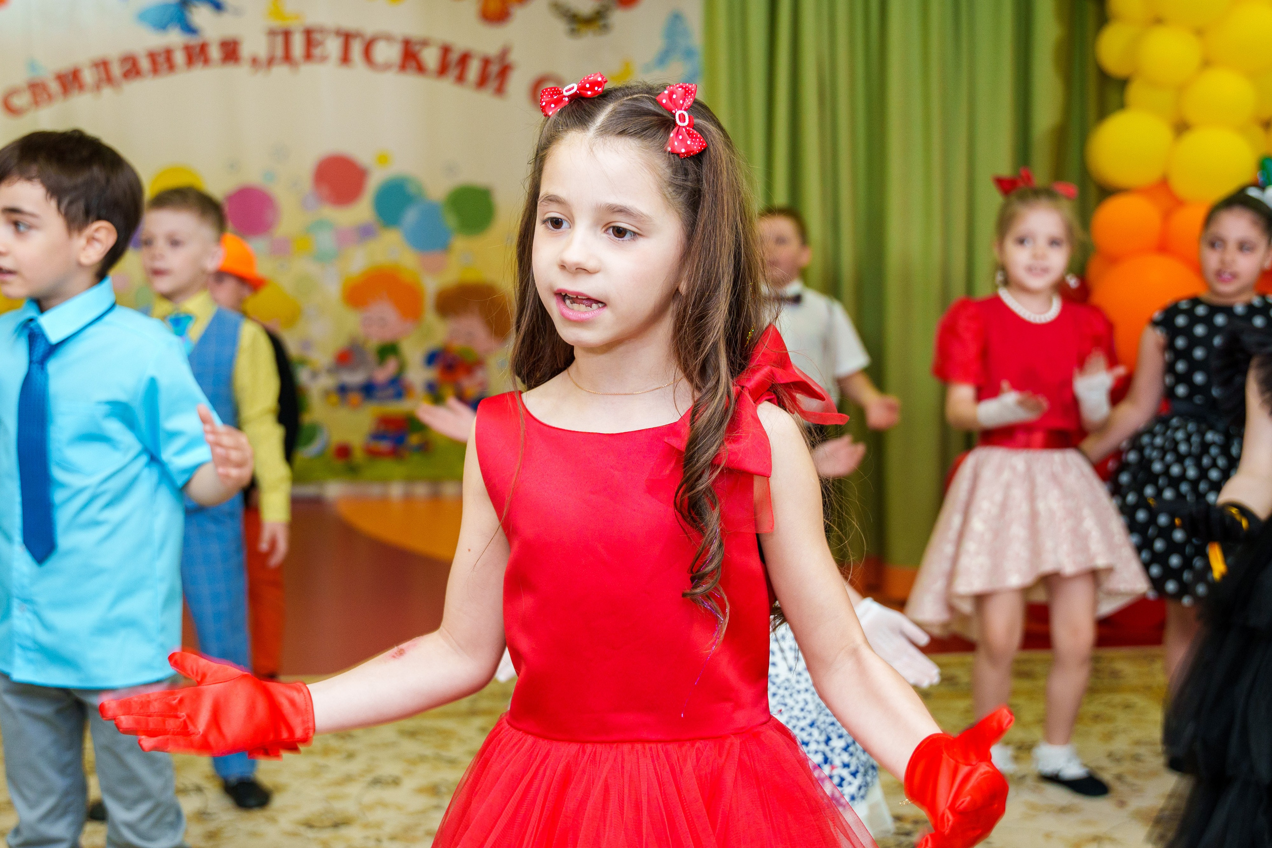 Выпускные в саду. Фотограф Юлия Попова