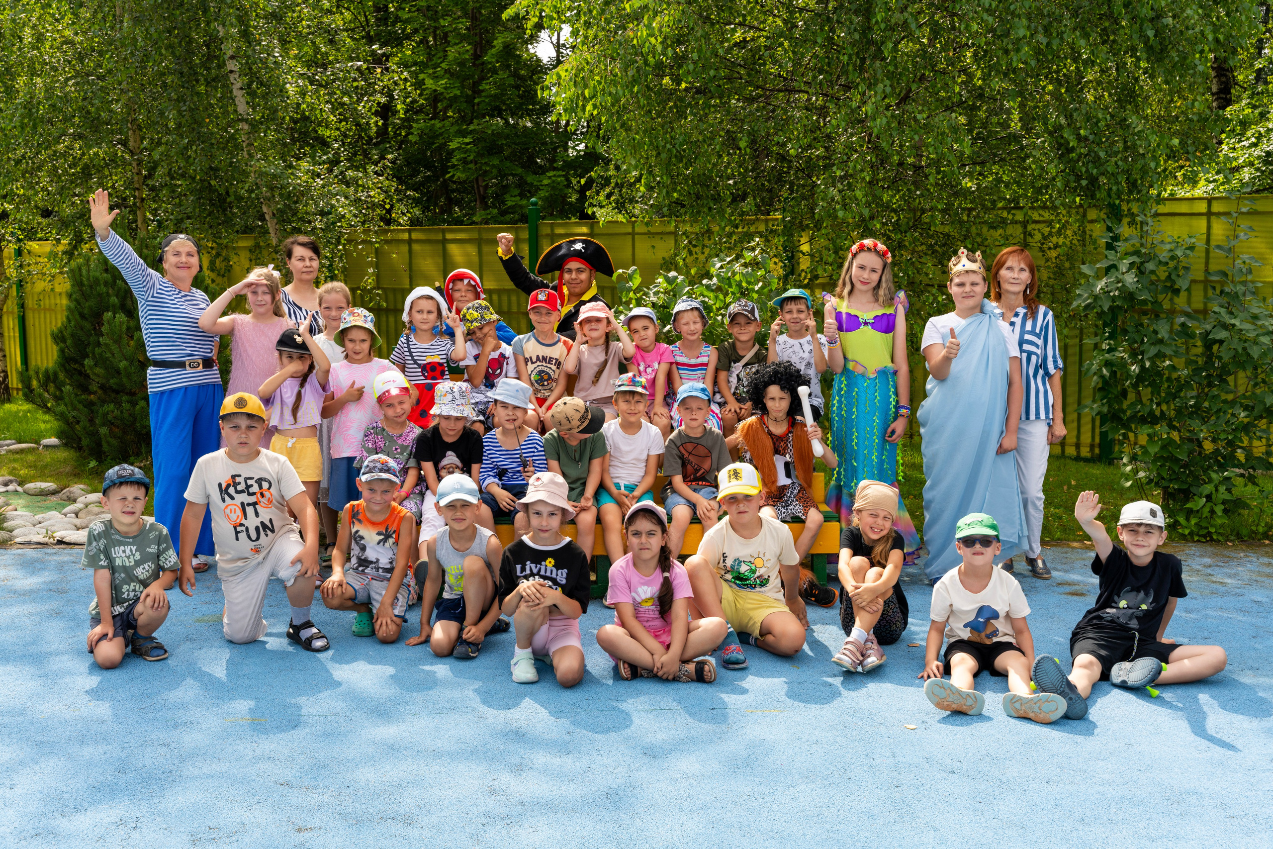 Игры на свежем воздухе. Фотограф Юлия Попова