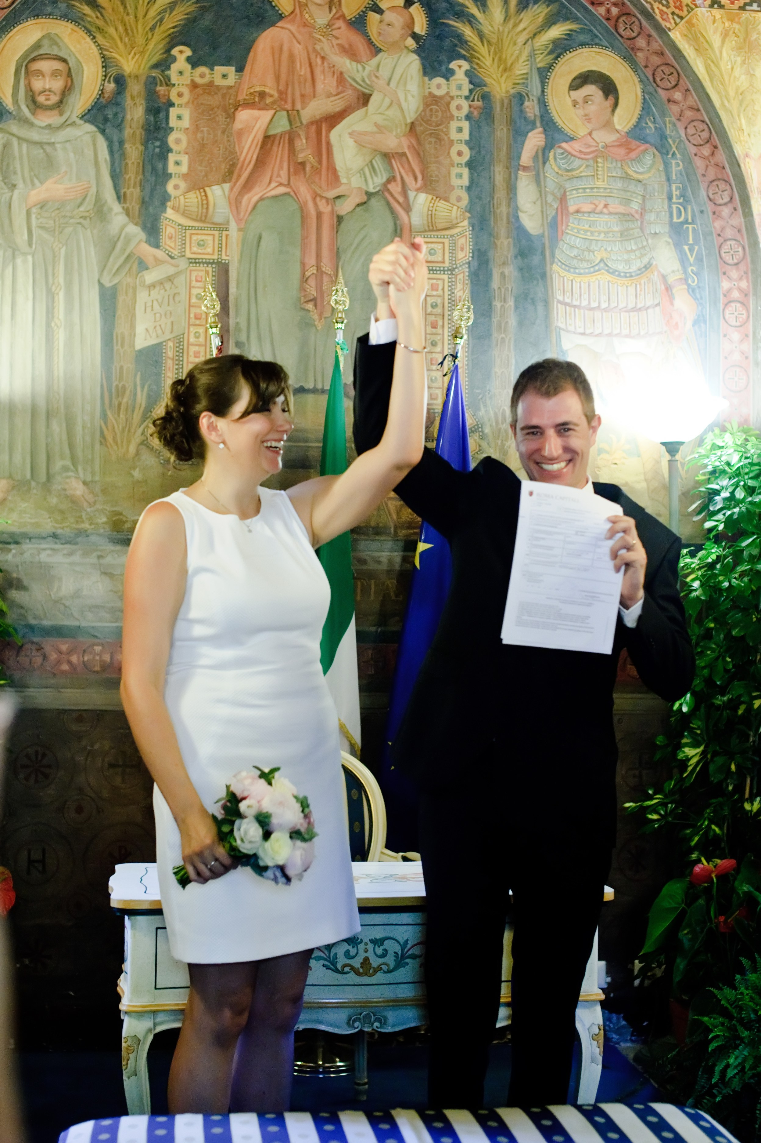 Любовь и Джанфранко. Свадьба в Риме. Семейный фотограф Анна Дубовская