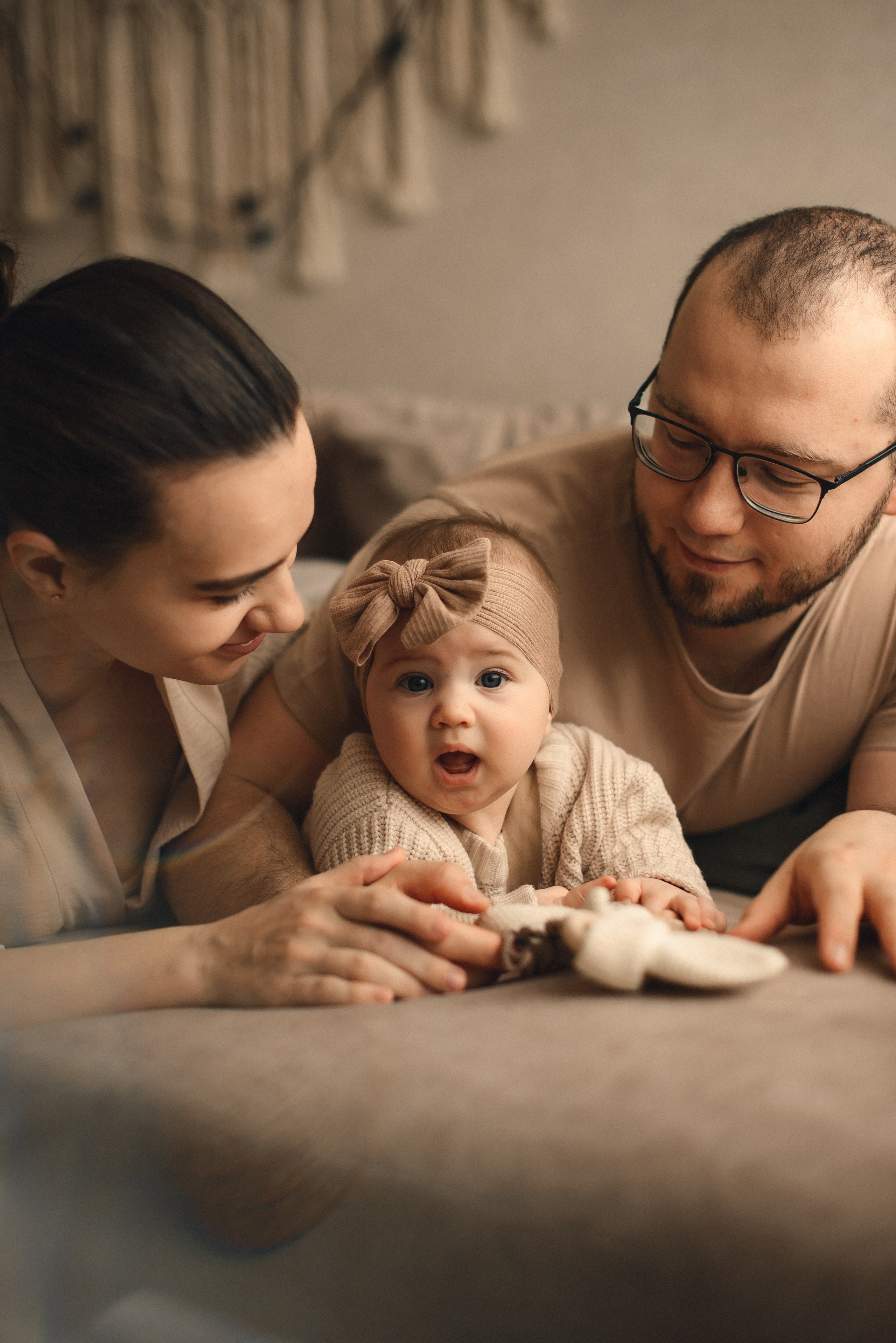 Первая фотосессия маленькой Яны. Семейный фотограф в г. Ставрополь, Сорокина Мария