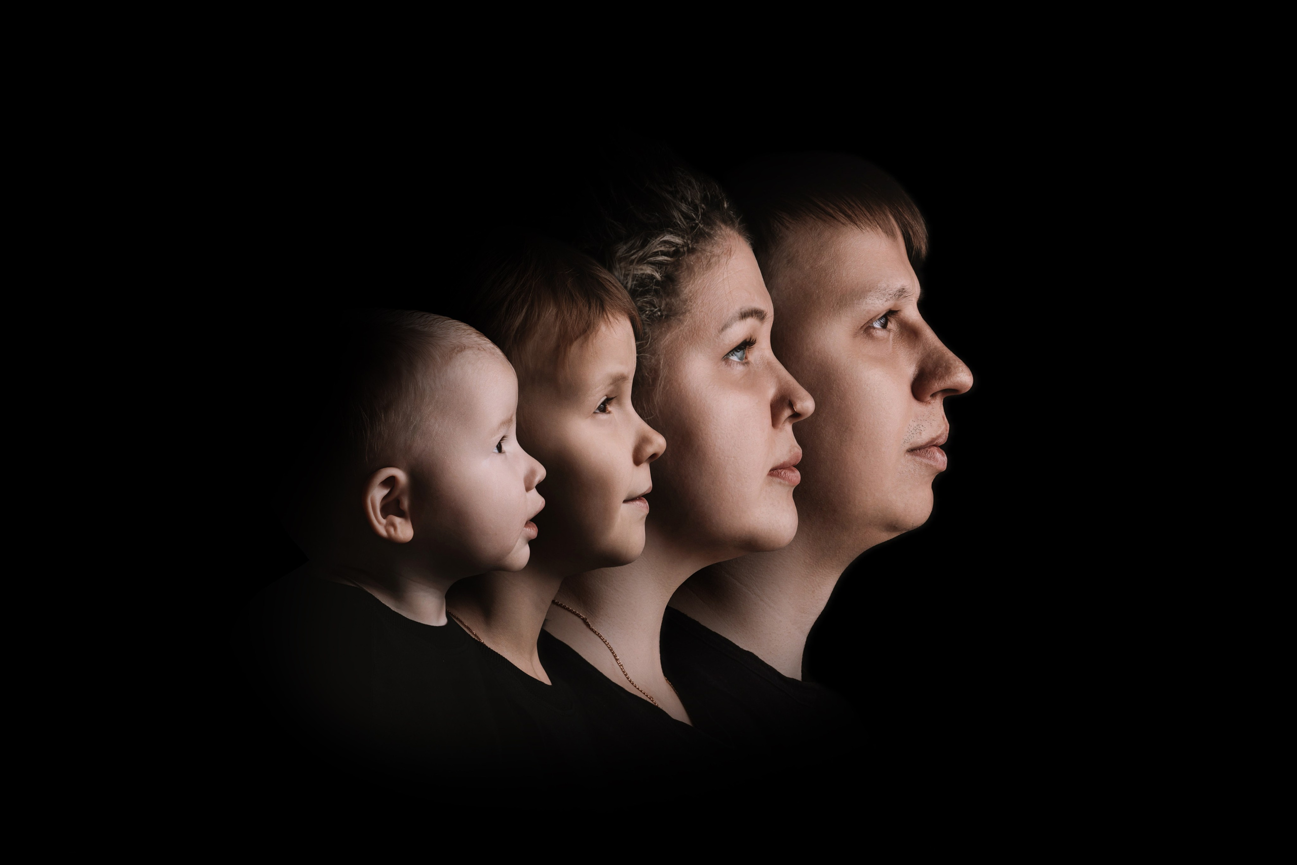 Профили. Семейный фотограф Тюмень, фотограф на роды Салмина Мария