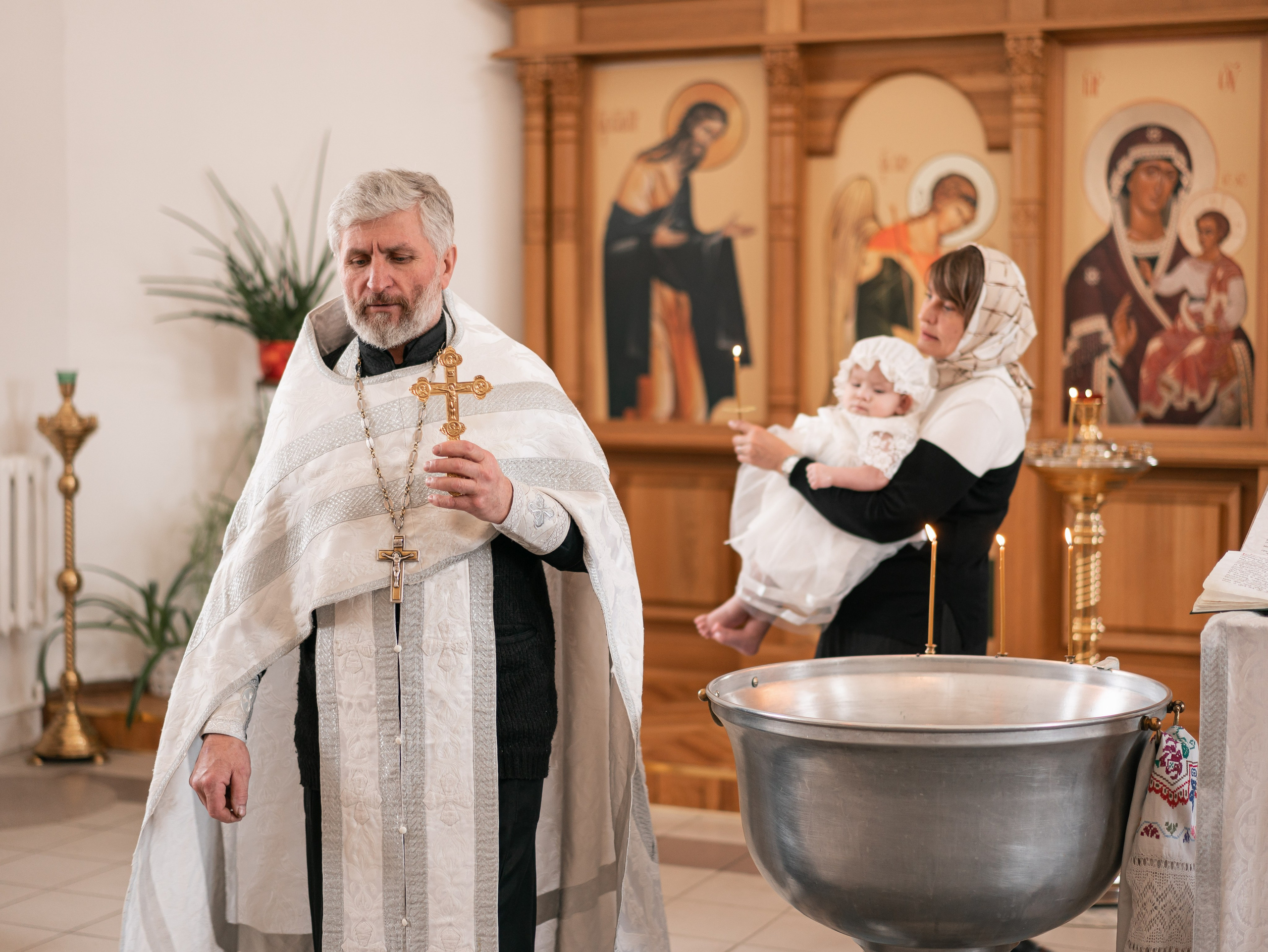 Крещение 16.03.24. Фотограф Москва