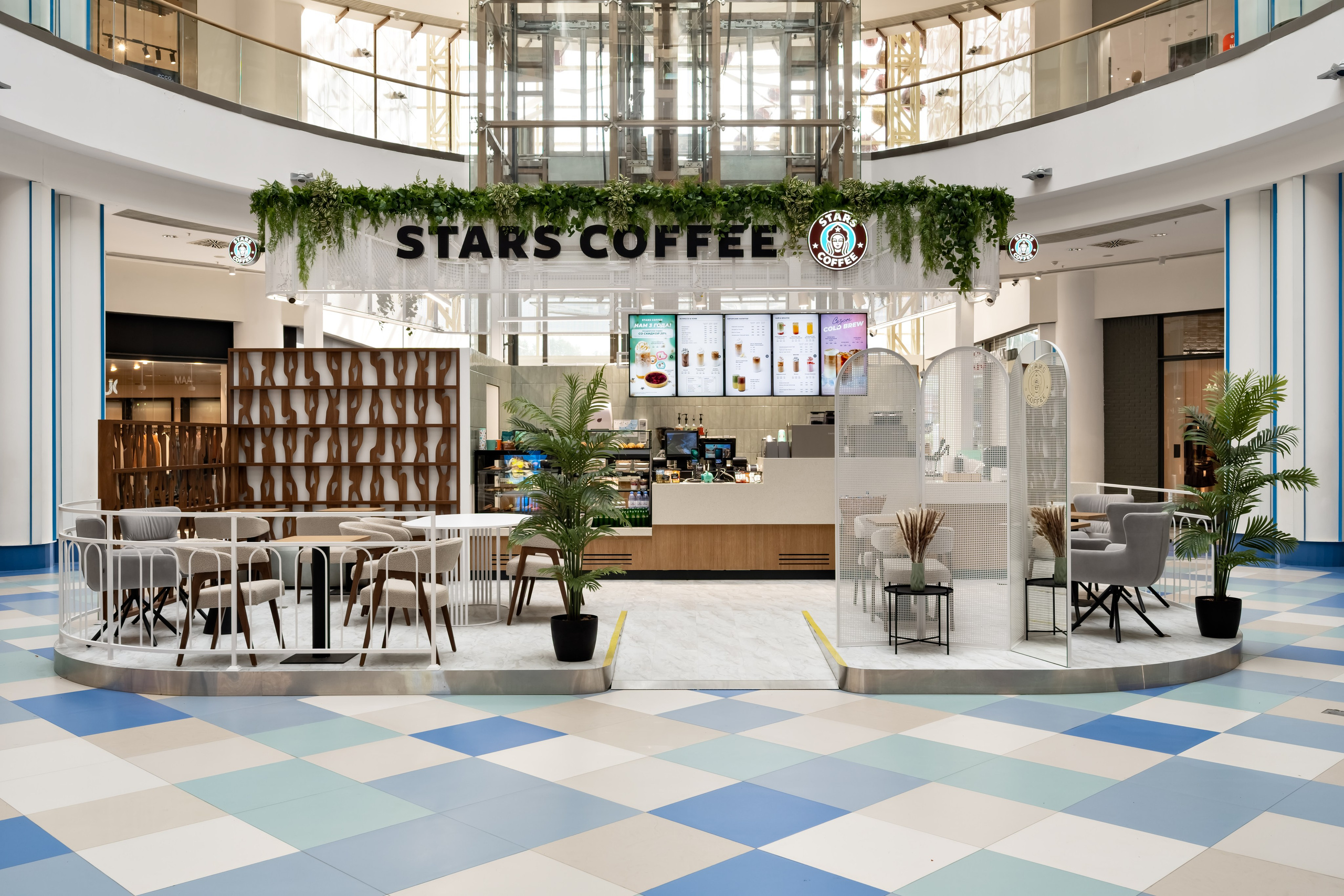 Stars Coffee. Интерьерный фотограф в Новосибирске Дмитрий Шибаев