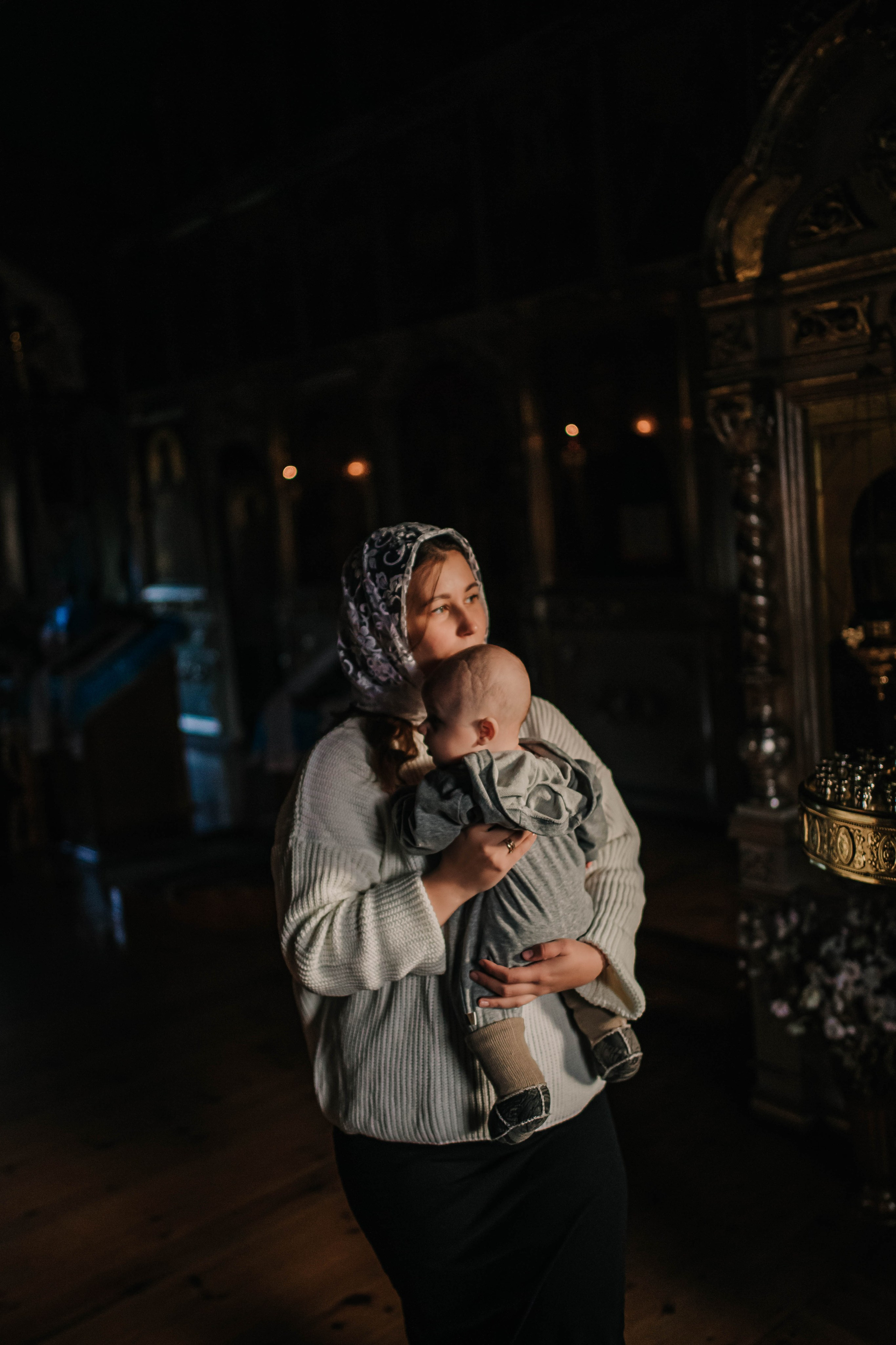 Крещение Дмитрия. Фотограф Дарья Маташкова