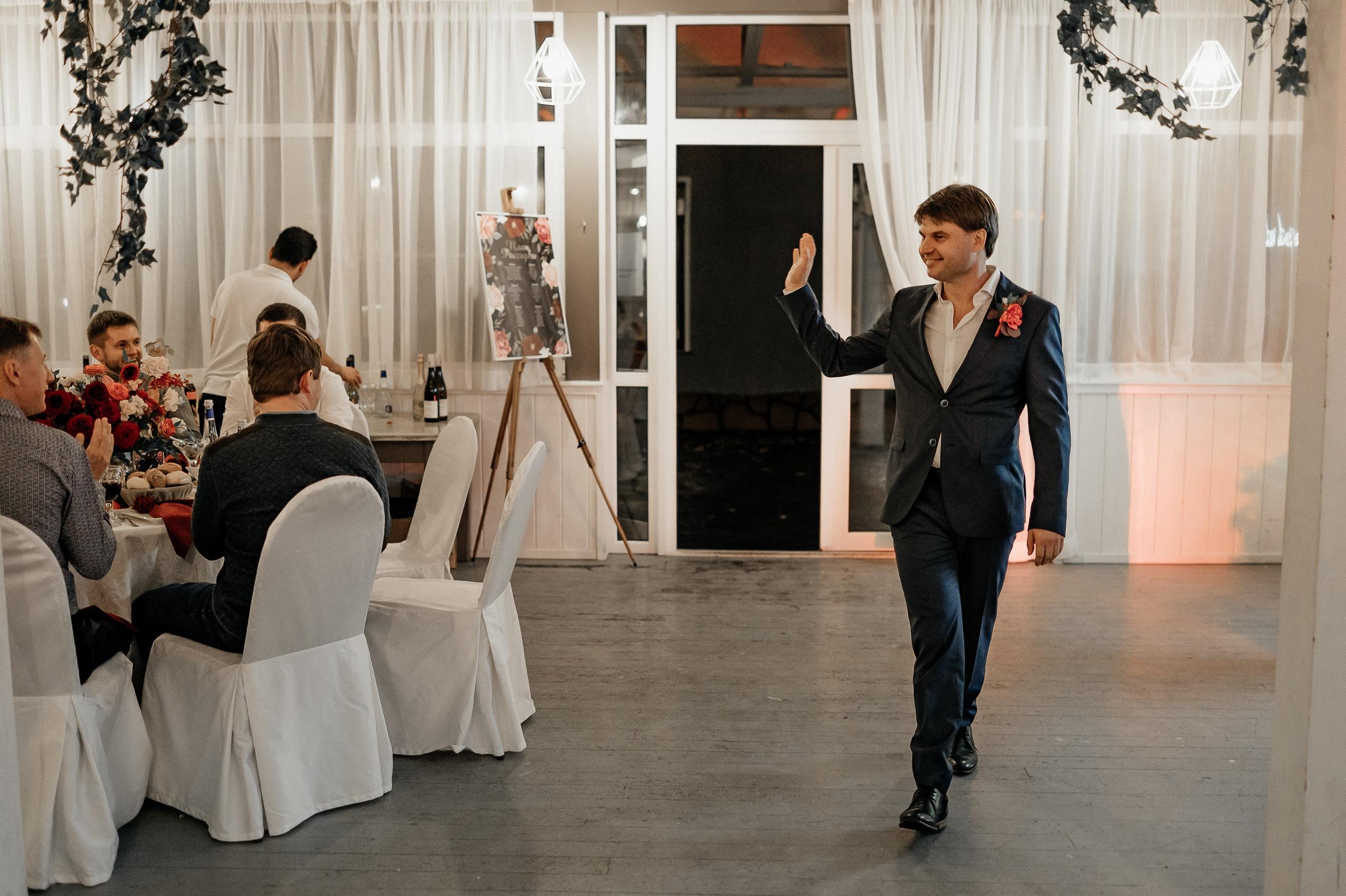 Свадьба в ресторане "Прайм тайм". Kirillova Studio — мастерская декора и событий Юли Кирилловой